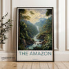 Wall Art Amazon Rainforest Poster | UNESCO Landmark | Venezuela Wall Art