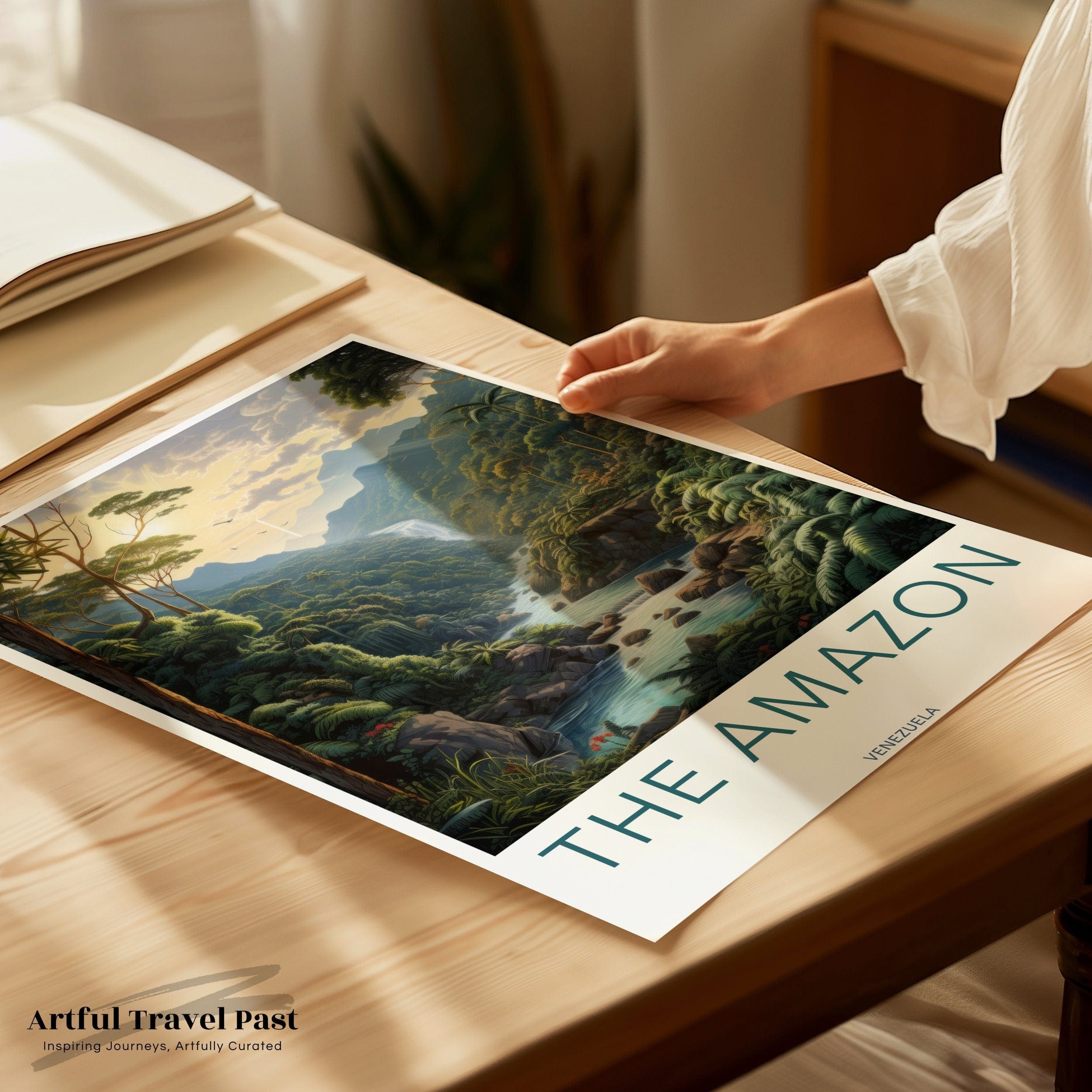 Wall Art Amazon Rainforest Poster | UNESCO Landmark | Venezuela Wall Art