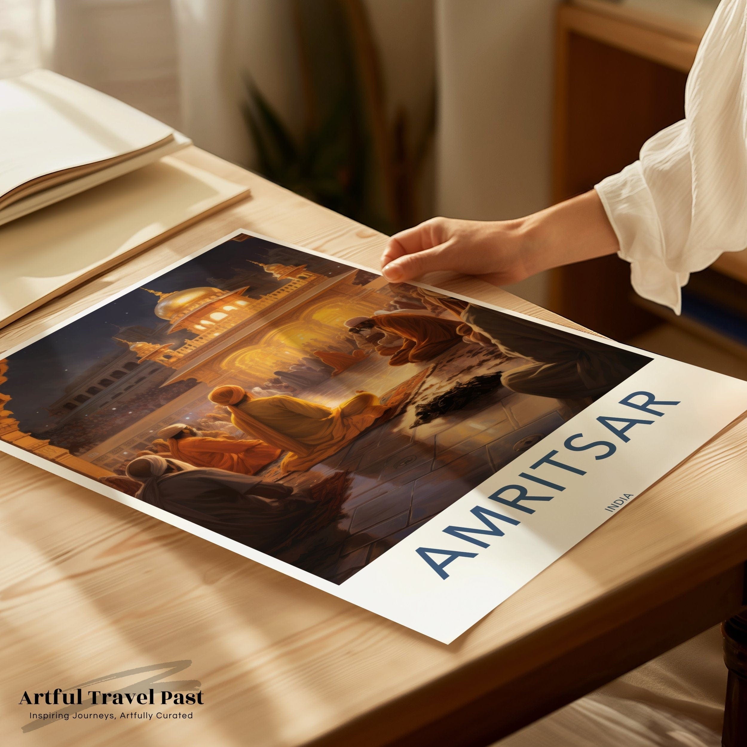 Wall Art Amritsar Poster | Spiritual Punjab | India Wall Art