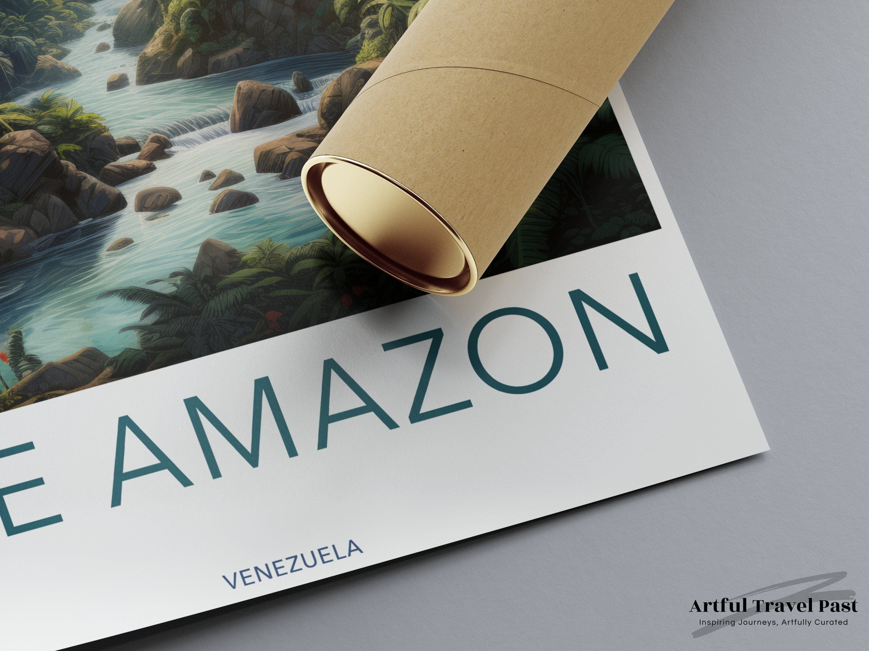 Wall Art Amazon Rainforest Poster | UNESCO Landmark | Venezuela Wall Art