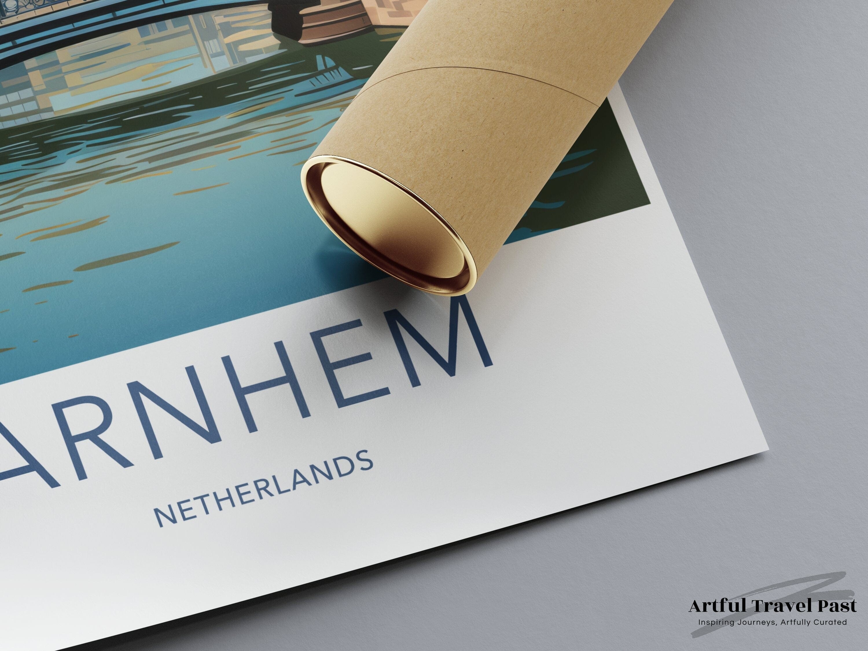 Wall Art Arnhem Poster | Netherlands Wall Art | Europe Decor