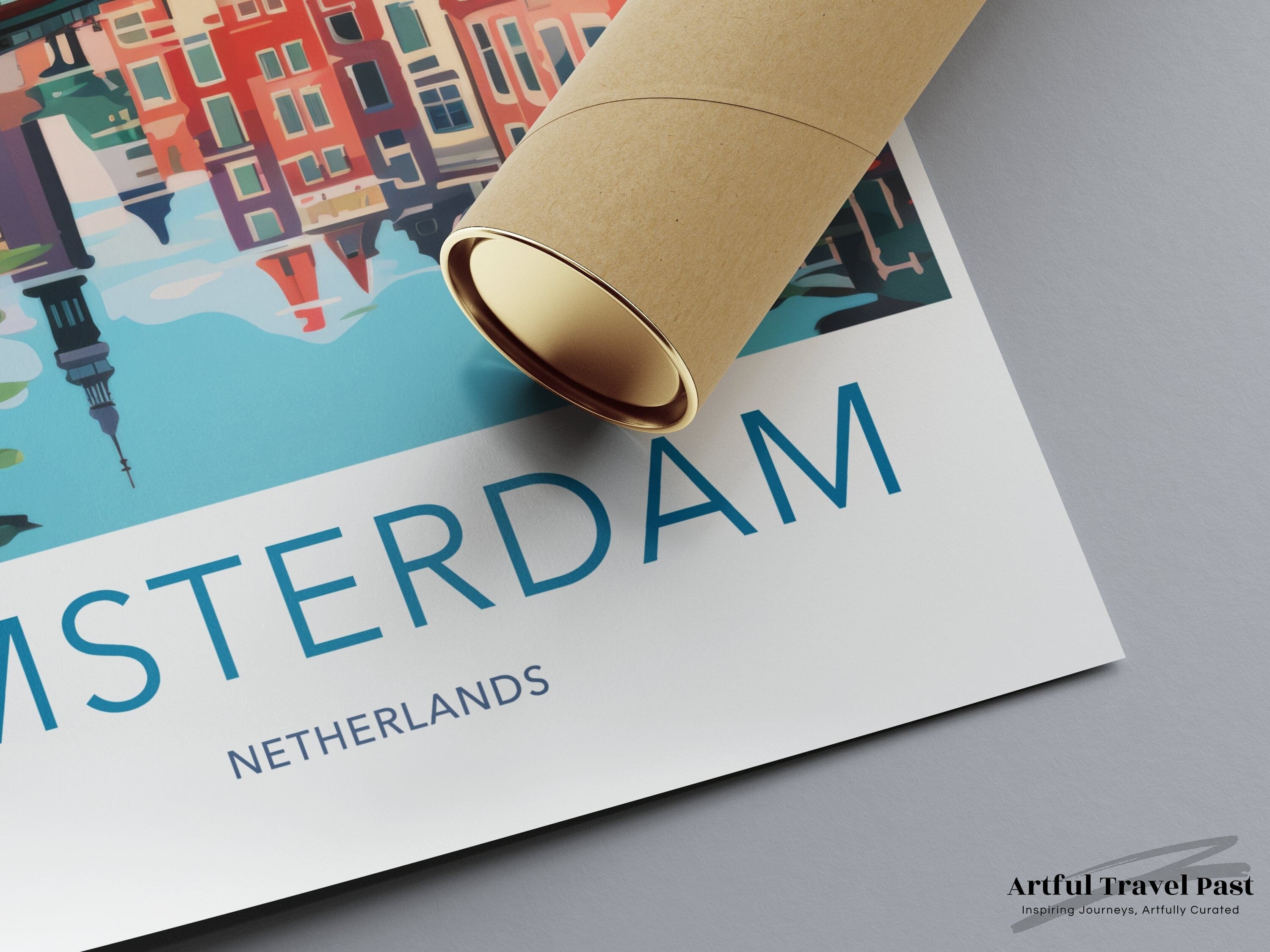 Wall Art Amsterdam Poster | Netherlands Wall Art | Europe Decor