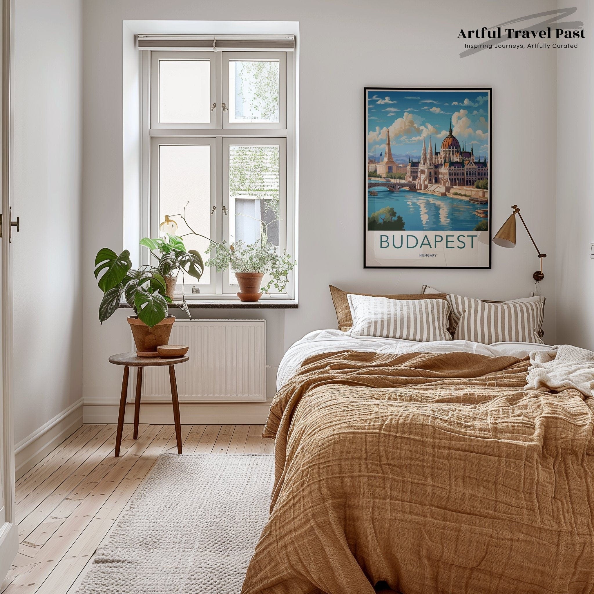 Wall Art Budapest Poster | Hungary Wall Art | Eastern Europe Decor