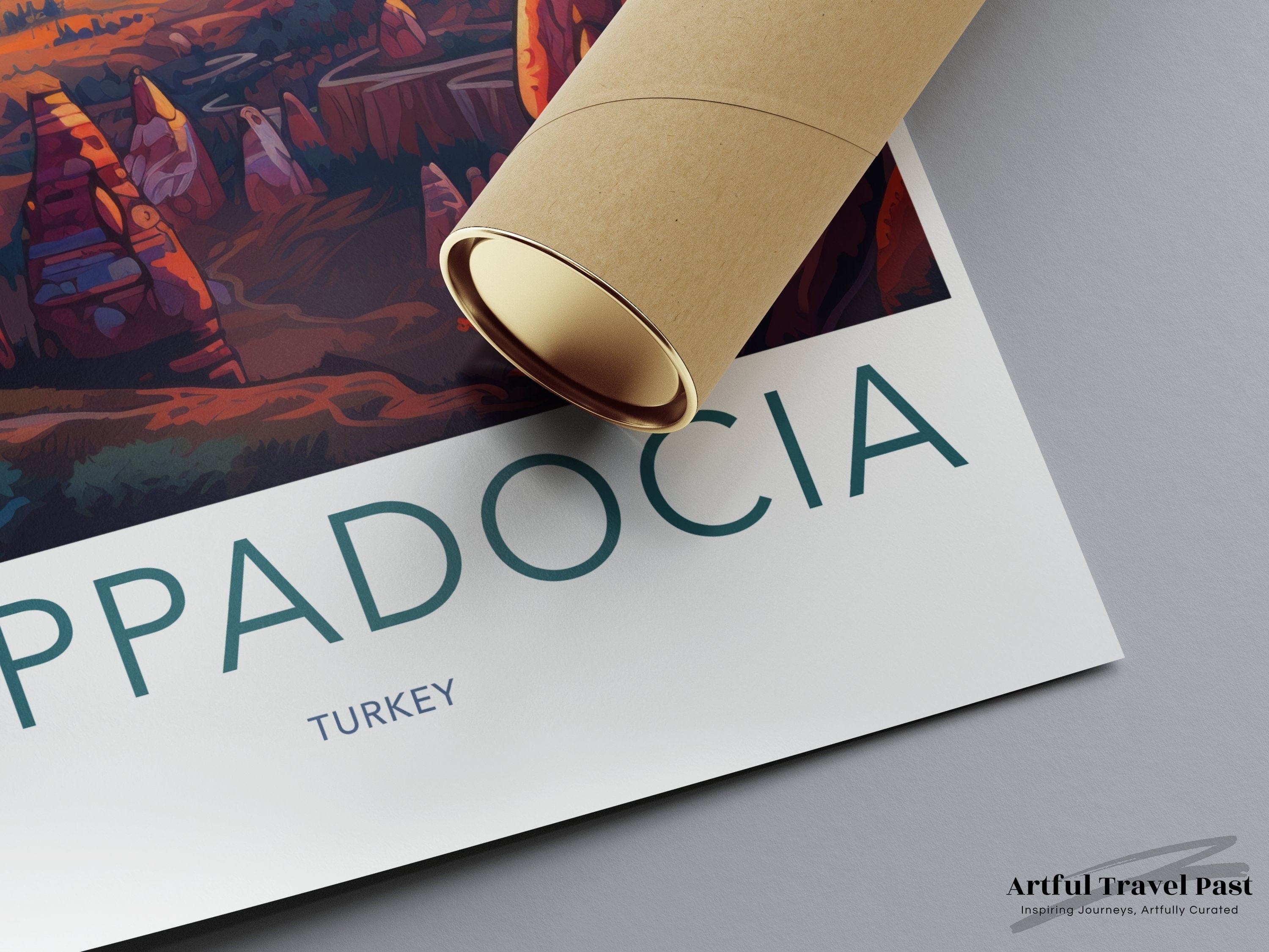 Wall Art Cappadocia Poster | Turkey Wall Art | Balkans Decor