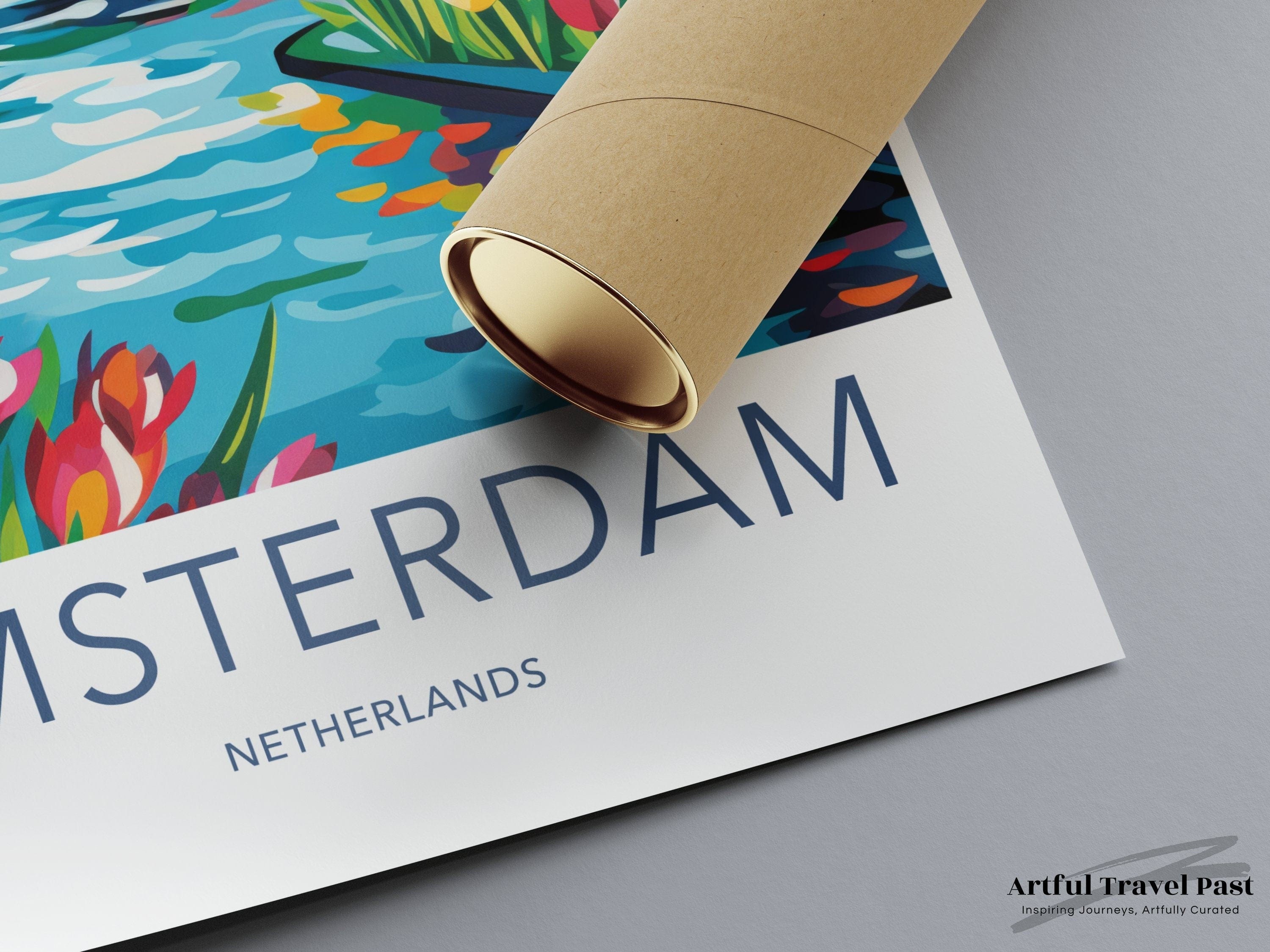 Wall Art Amsterdam Poster | Netherlands Wall Art | Europe Decor