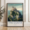 The Guaita San Marino Wall Art, Historic Fortress Print, Scenic Landscape Artwork, Beautiful Castle Decor, Vintage Style Poster