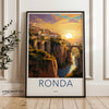 Ronda Spain Wall Art, Stunning Scenic View, Spanish Landscape Print, Architecture and Natural Beauty, Cultural Landmarks, Travel Decor