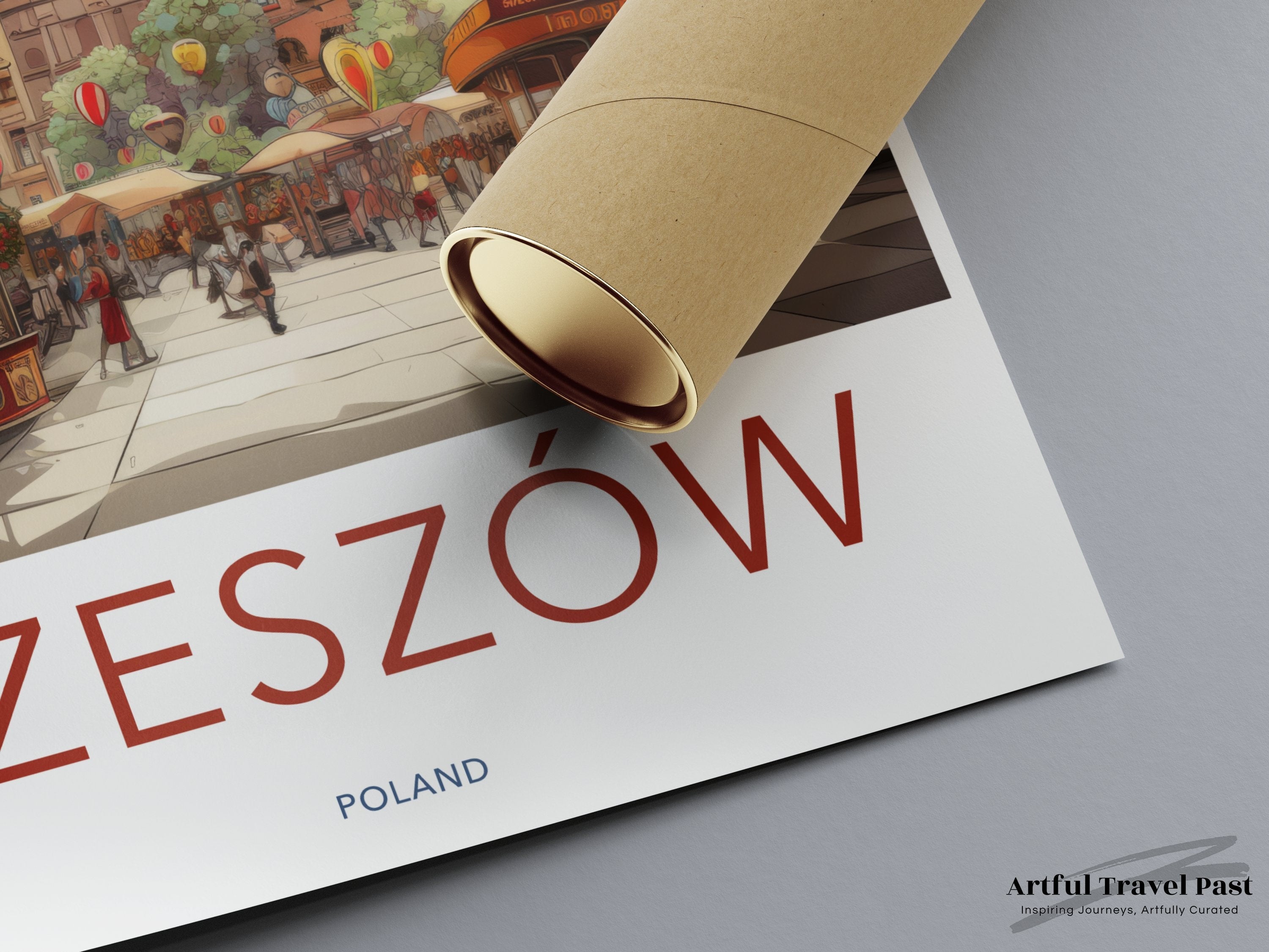 Rzeszów Poland Cityscape Wall Art, Historical Architecture Poster, City Landmarks and Cultural Beauty Print, Travel Decor