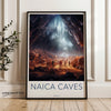 Naica Caves Wall Art, Stunning Underground Crystal Cave Print, Geological Wonder, Mexico Wall Decor, Scenic Nature Artwork, Home Office