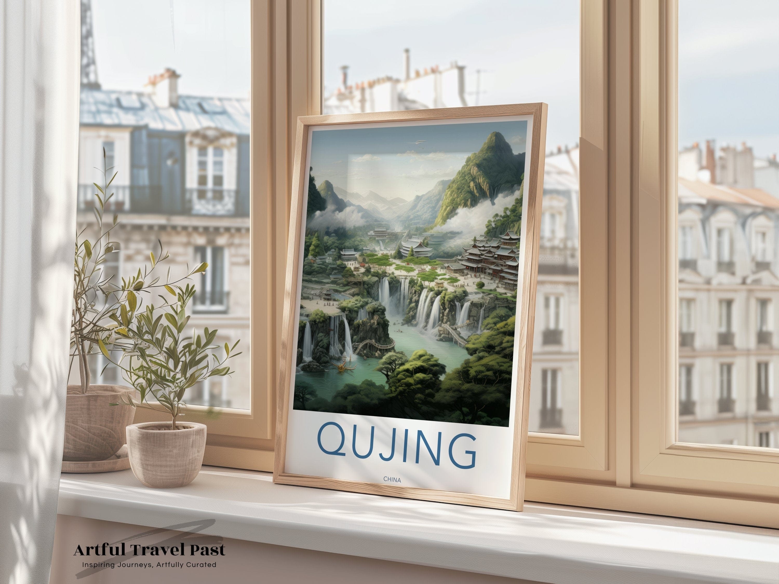 Wall Art Qujing Poster | China Wall Art | Asia Decor