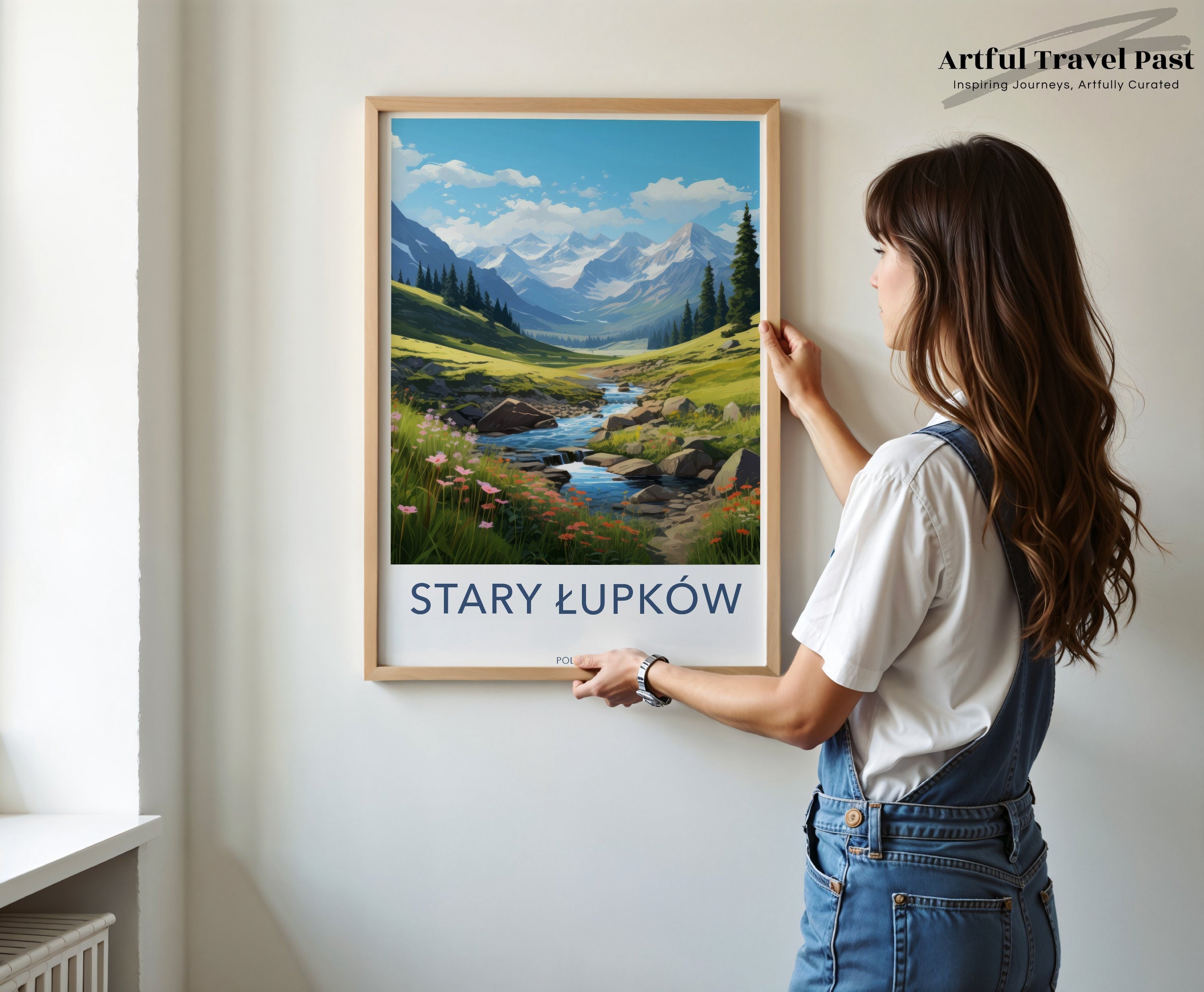 Stary Lupkow Wall Art, Scenic Landscape Print, Nature Lover Decor, Polish Mountains Artwork, Travel Inspired Home Decor, Historical Landmark