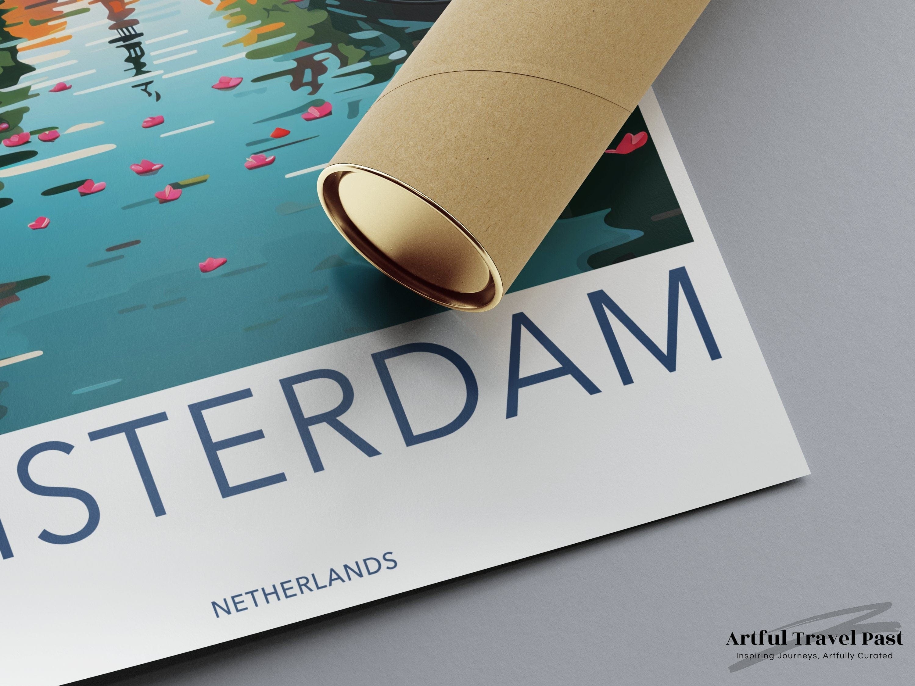 Wall Art Amsterdam Poster | Netherlands Wall Art | Europe Decor