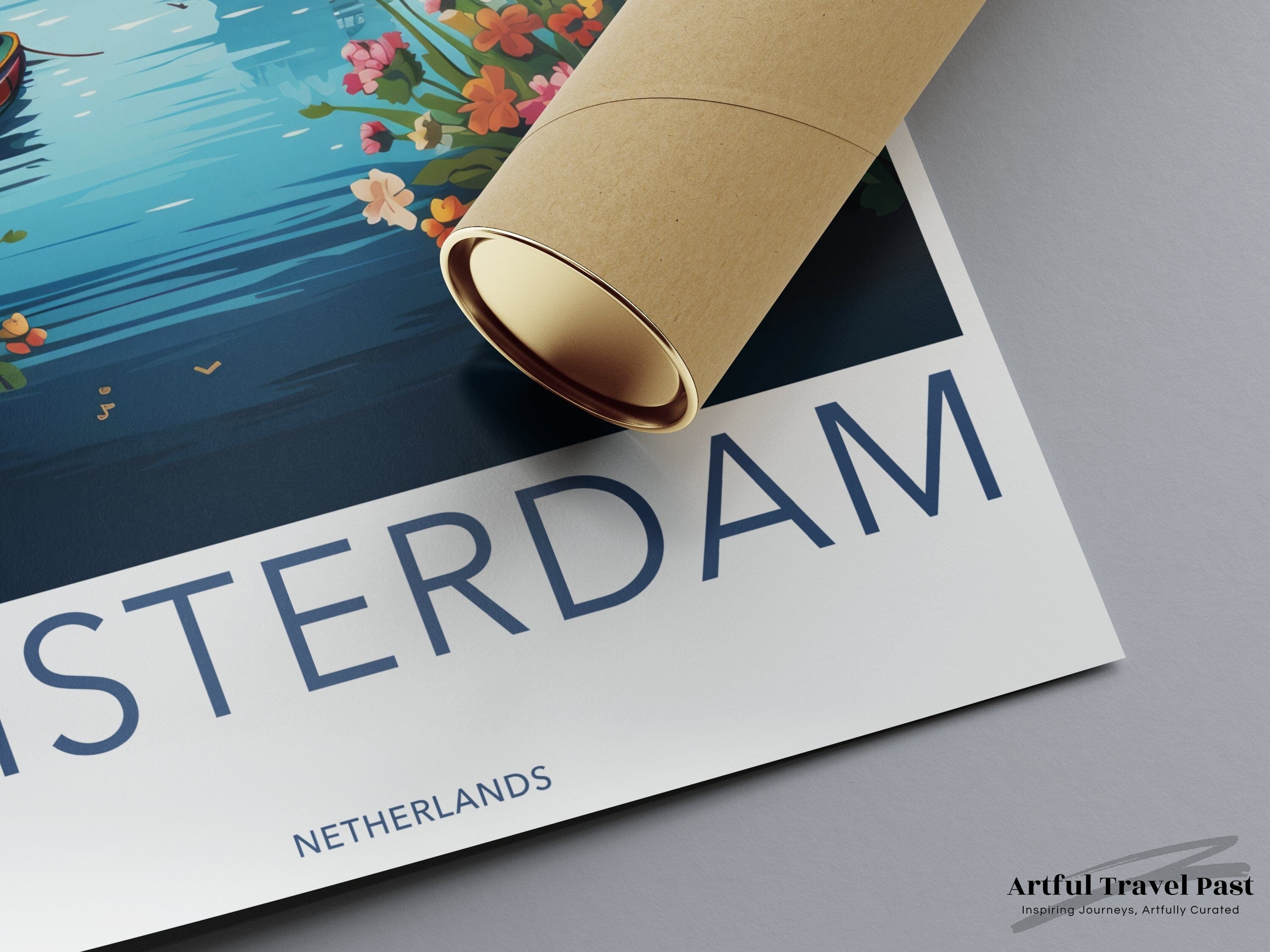 Wall Art Amsterdam Poster | Netherlands Wall Art | Europe Decor