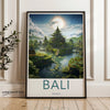 Wall Art Bali Poster | Indonesia Wall Art | Asia Decor