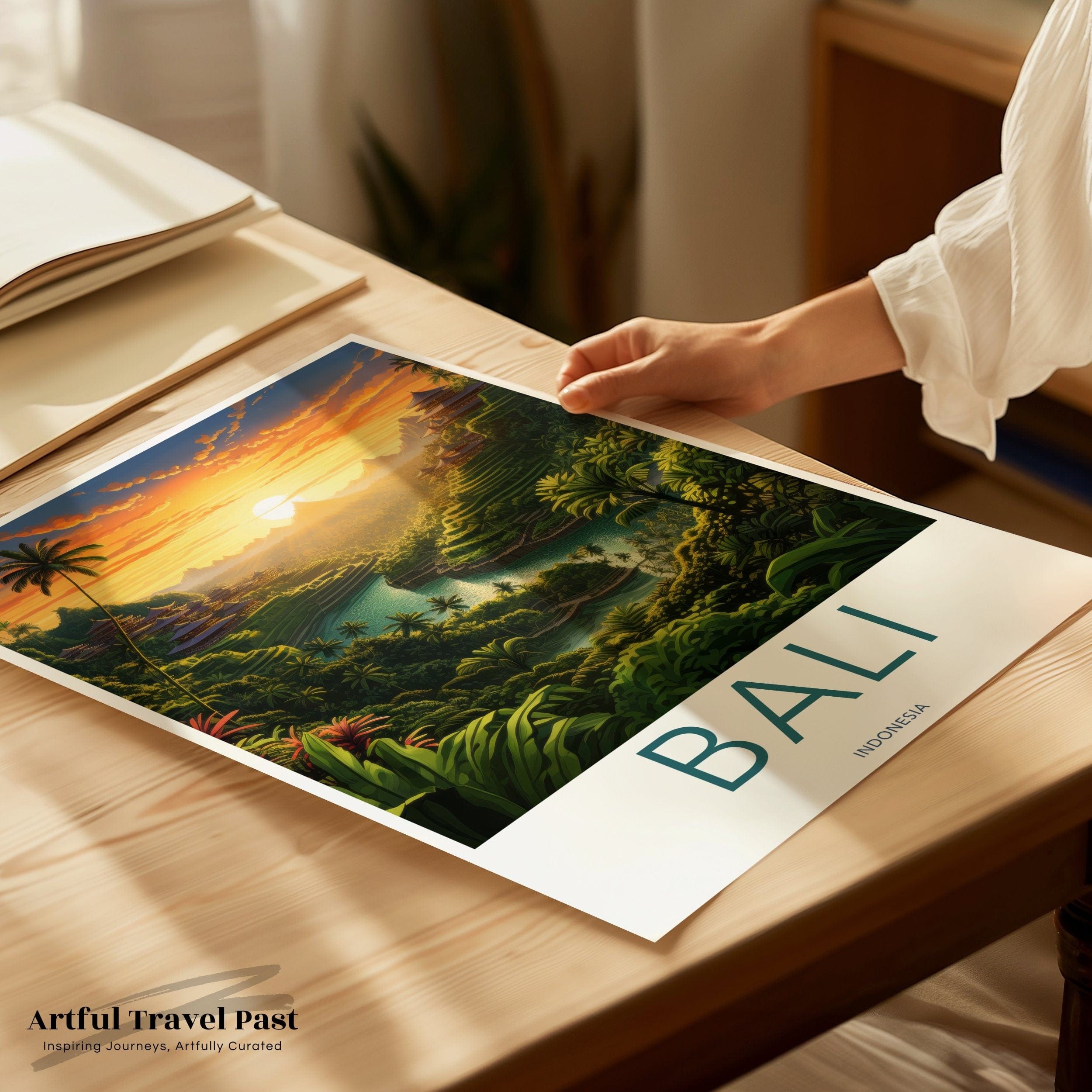 Wall Art Bali Poster | Indonesia Wall Art | Asia Decor