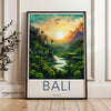 Wall Art Bali Poster | Indonesia Wall Art | Asia Decor