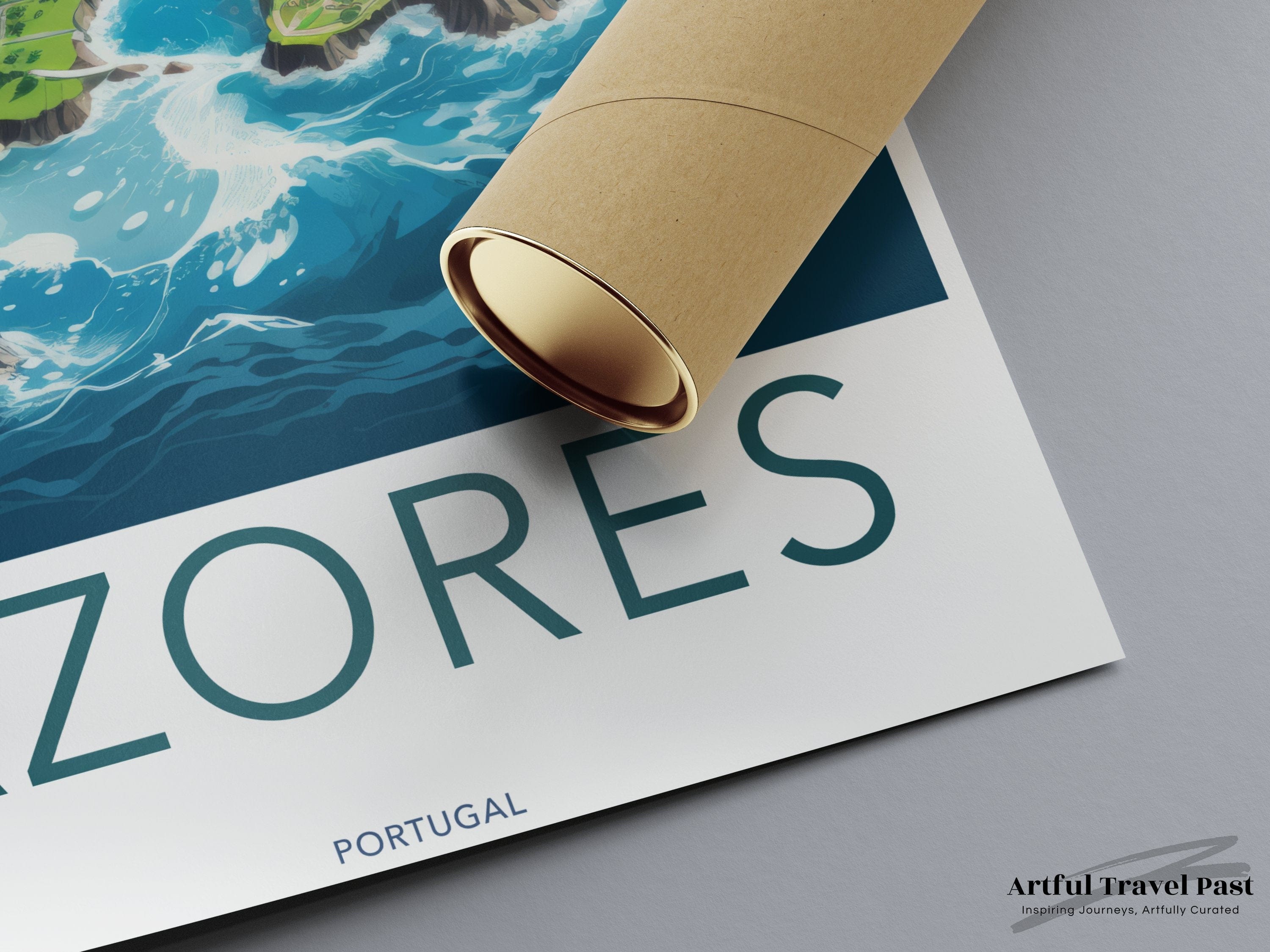 Wall Art Azores Poster | Portugal Wall Art | Europe Decor