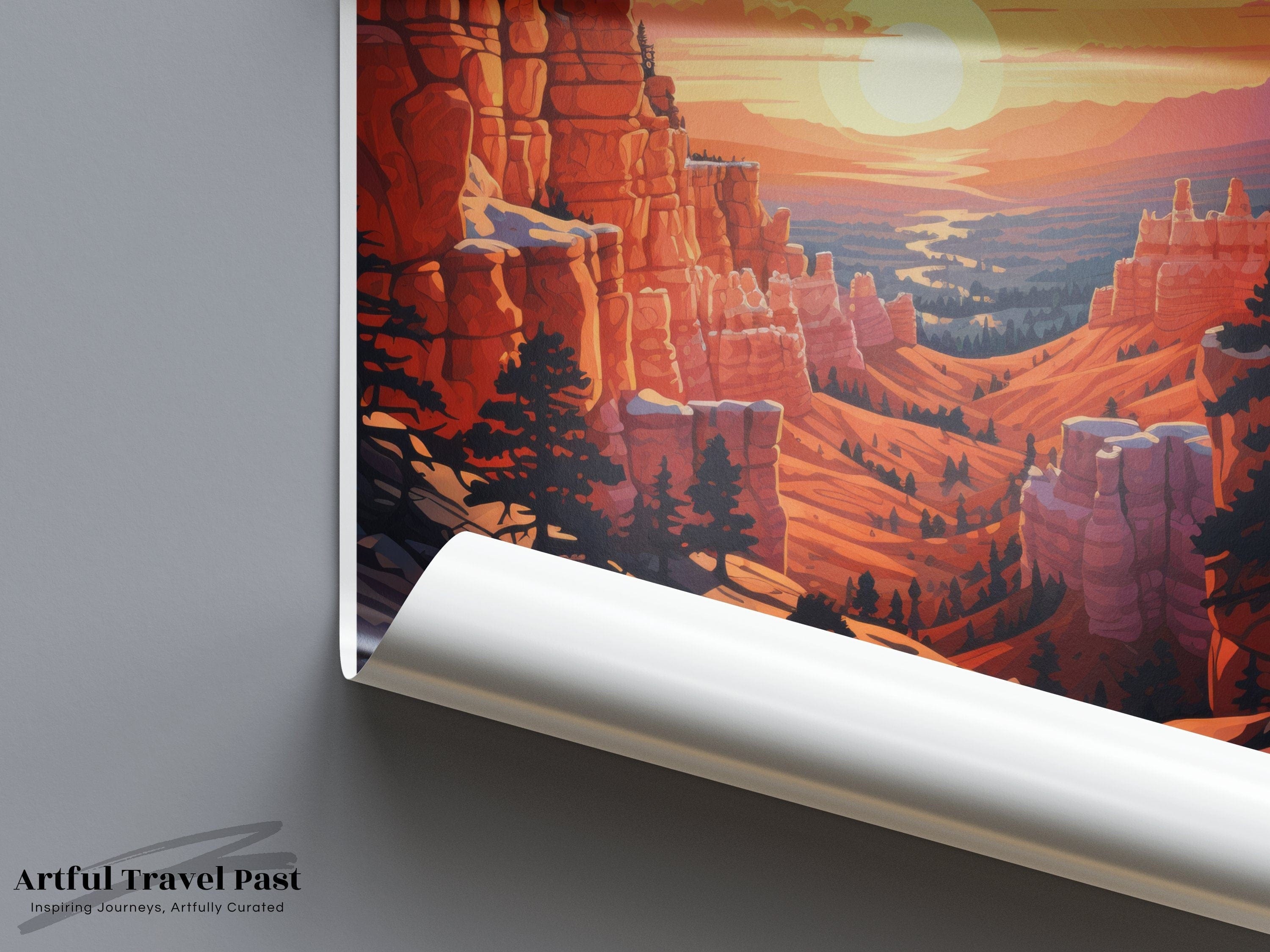 Wall Art Bryce Canyon Poster | National Park | USA Wall Art