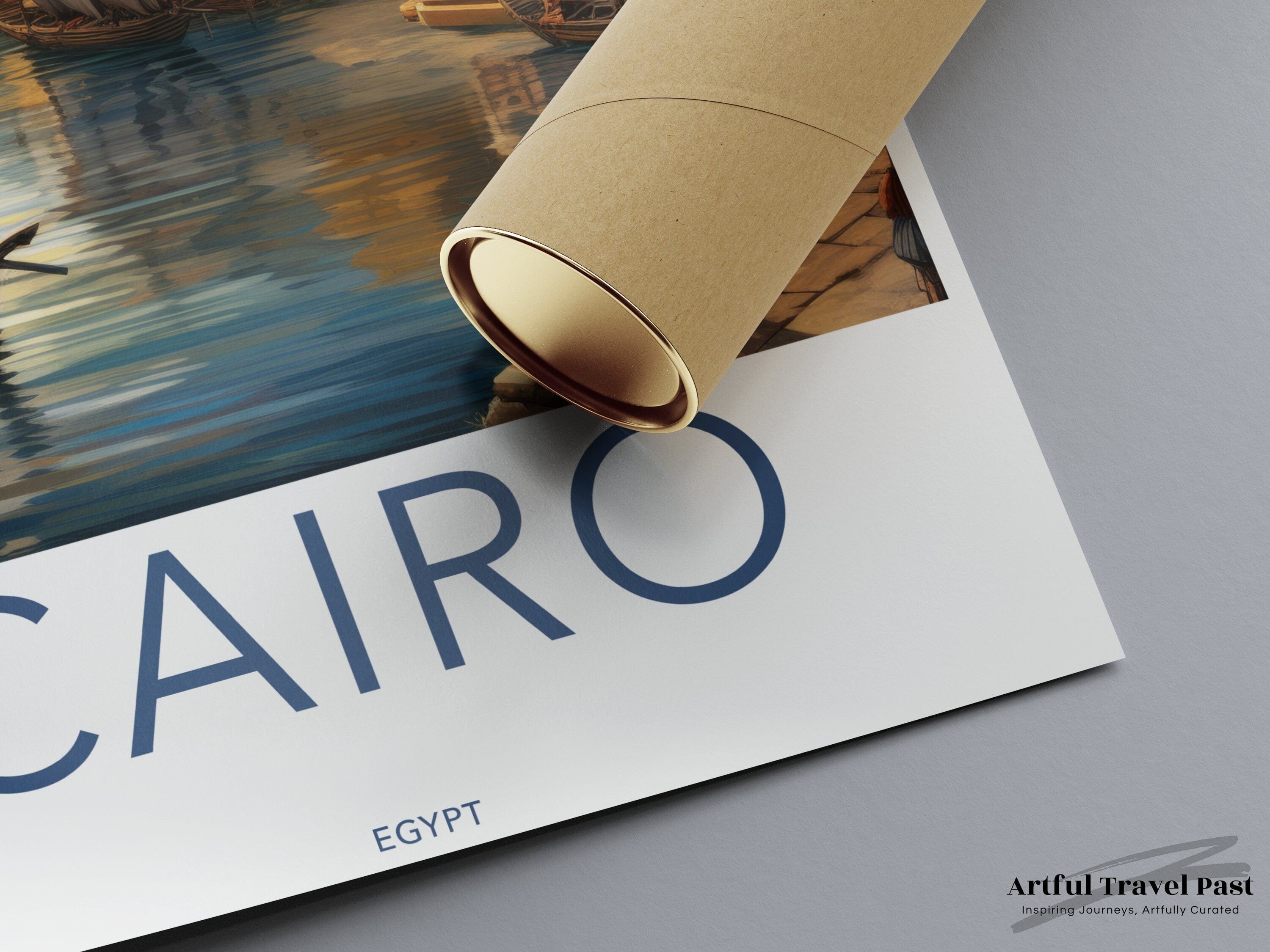 Wall Art Cairo Poster | Egypt Wall Art | Middle East Decor