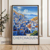 Chefchaouen Wall Art, Blue City of Morocco, Beautiful Moroccan Landscape, Cultural Landmarks, Scenic View, Architectural Wonders