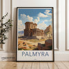 Palmyra Wall Art, Ancient Ruins Print, Historical Architecture Poster, Cultural Landmark Decor, Scenic View, Syria Artwork, Home Decor