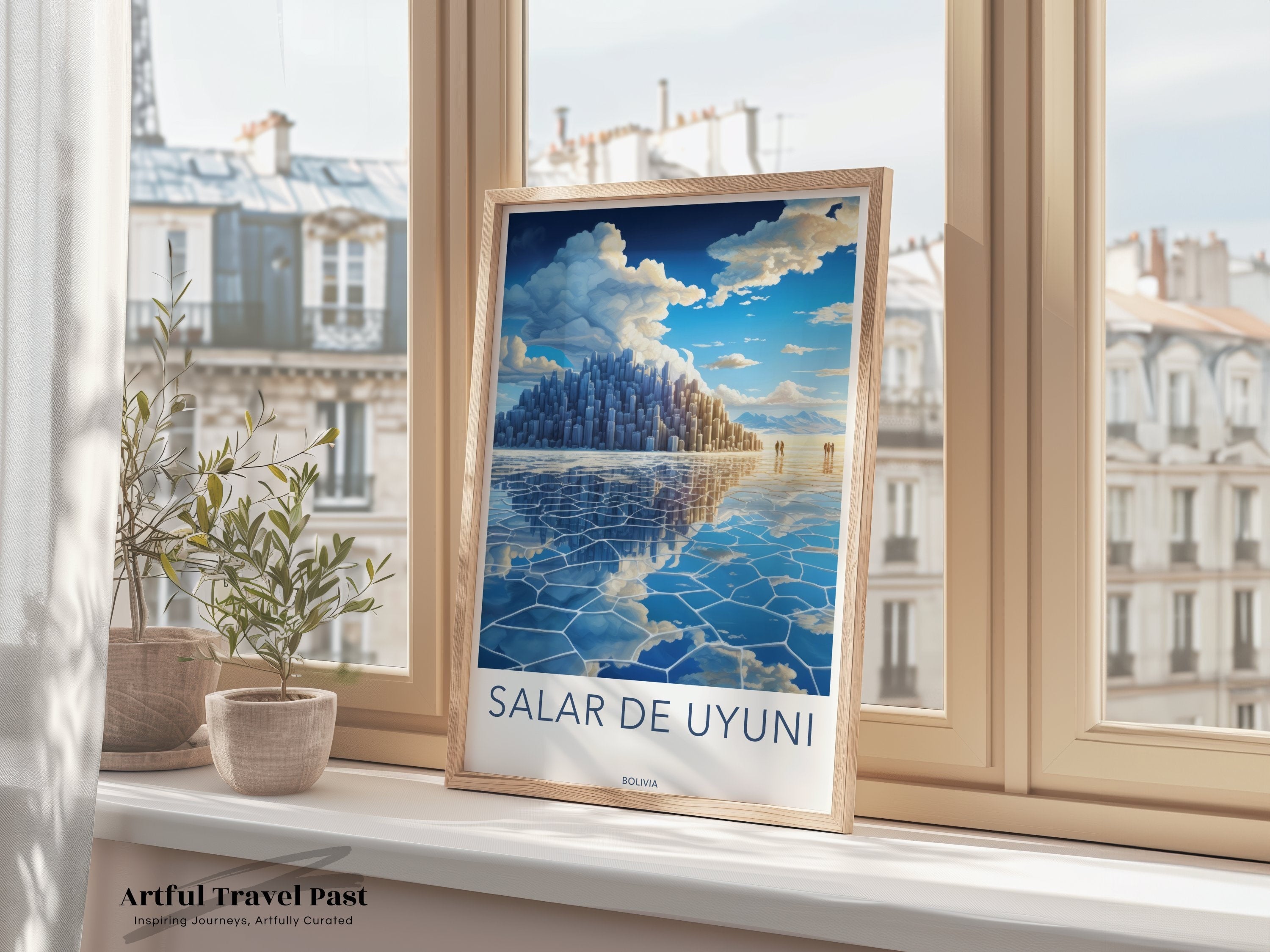 Salar de Uyuni, Bolivia Wall Art, Stunning Reflection Landscape, Unique Wall Decoration, Perfect Gift for Travelers, Home Decor