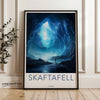 Ice Cave Wall Art, Skaftafell National Park Poster, Iceland Travel Print, Nature Photography, Winter Adventure Decor, Natural Wonders