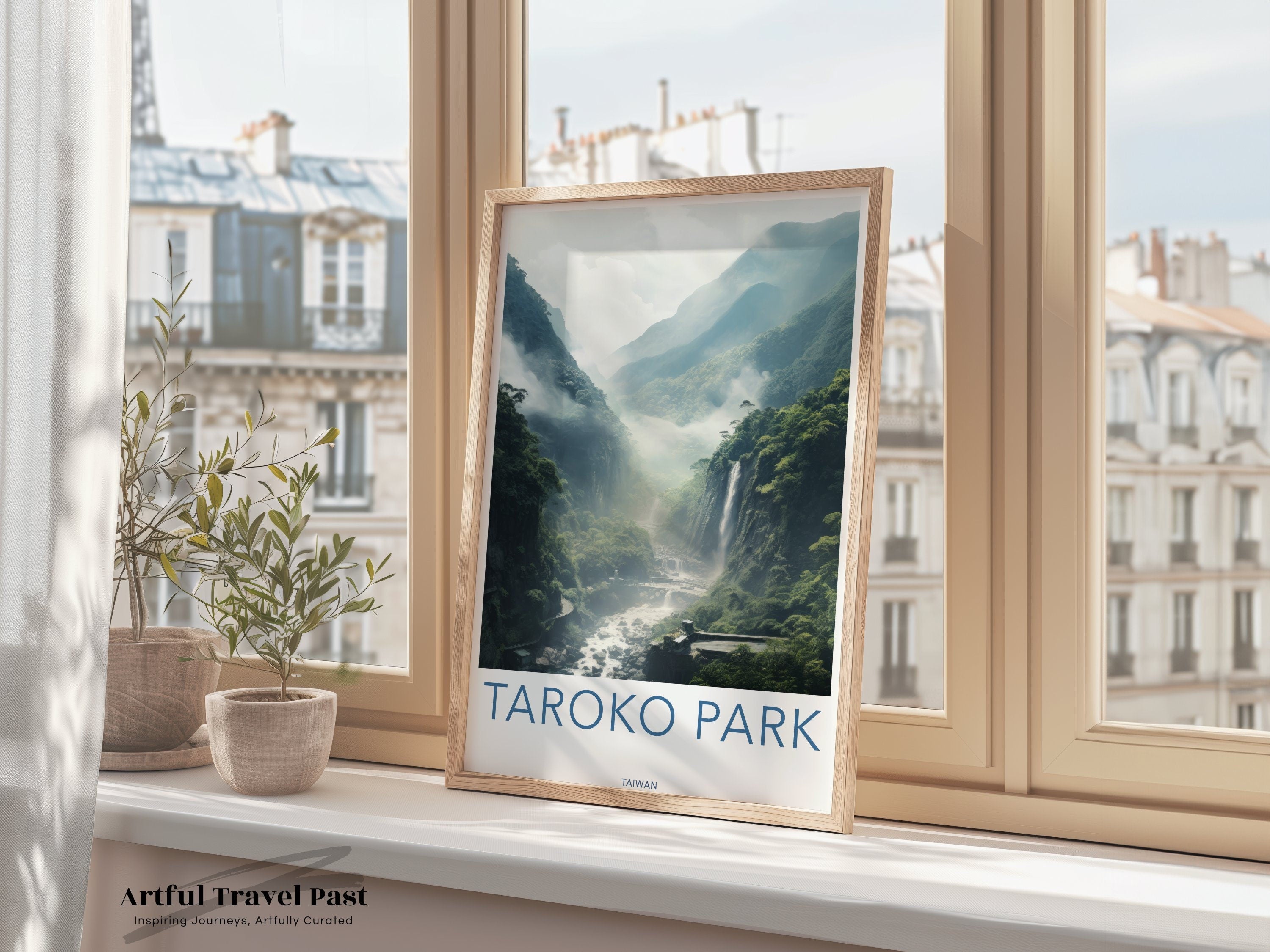 Stunning Taiwan Taroko Park Wall Art, Beautiful Nature Landscape Print, Scenic Mountain View, Home Decor, Architectural Wonders, Cultural