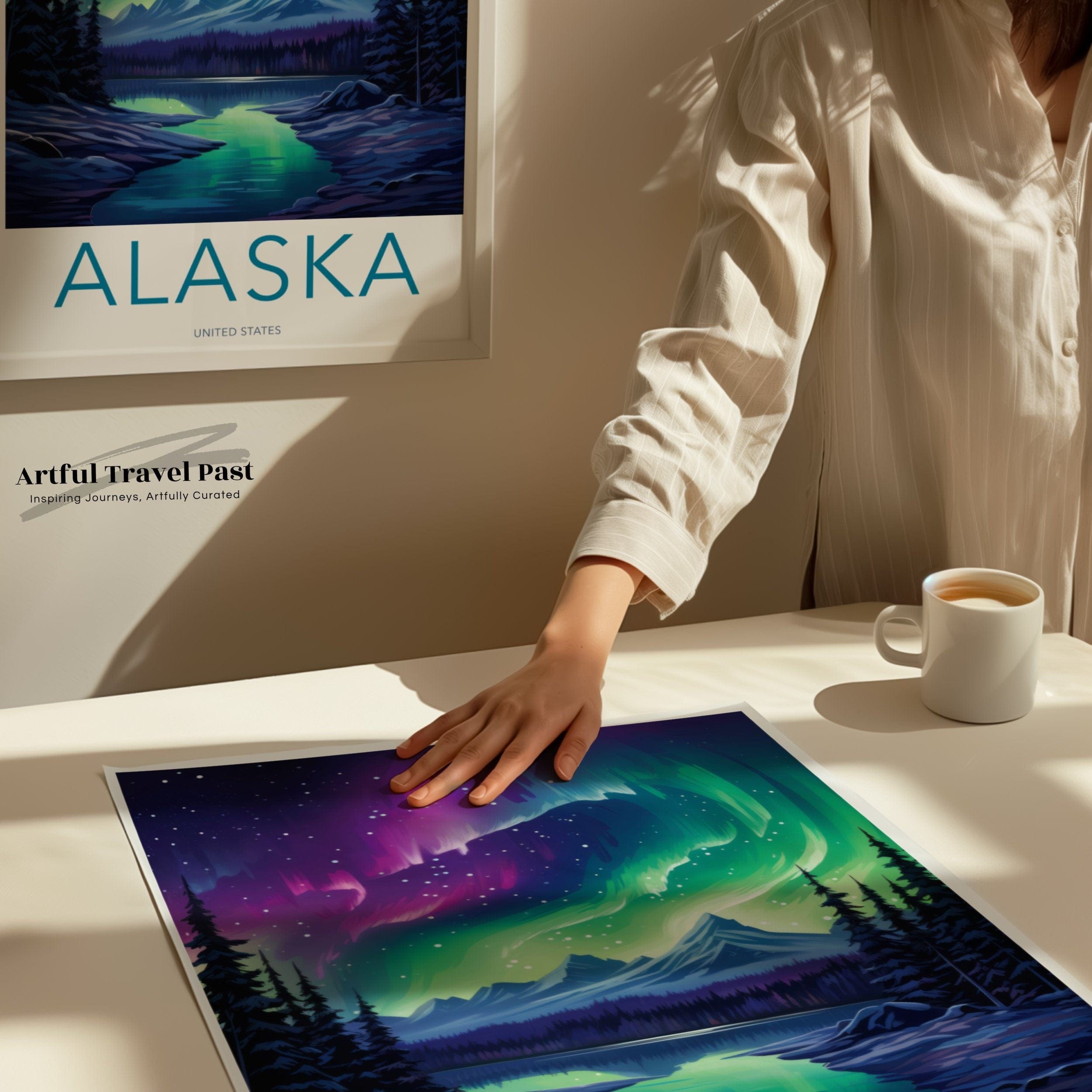 Wall Art Alaska Poster | USA Wall Art | North America Decor