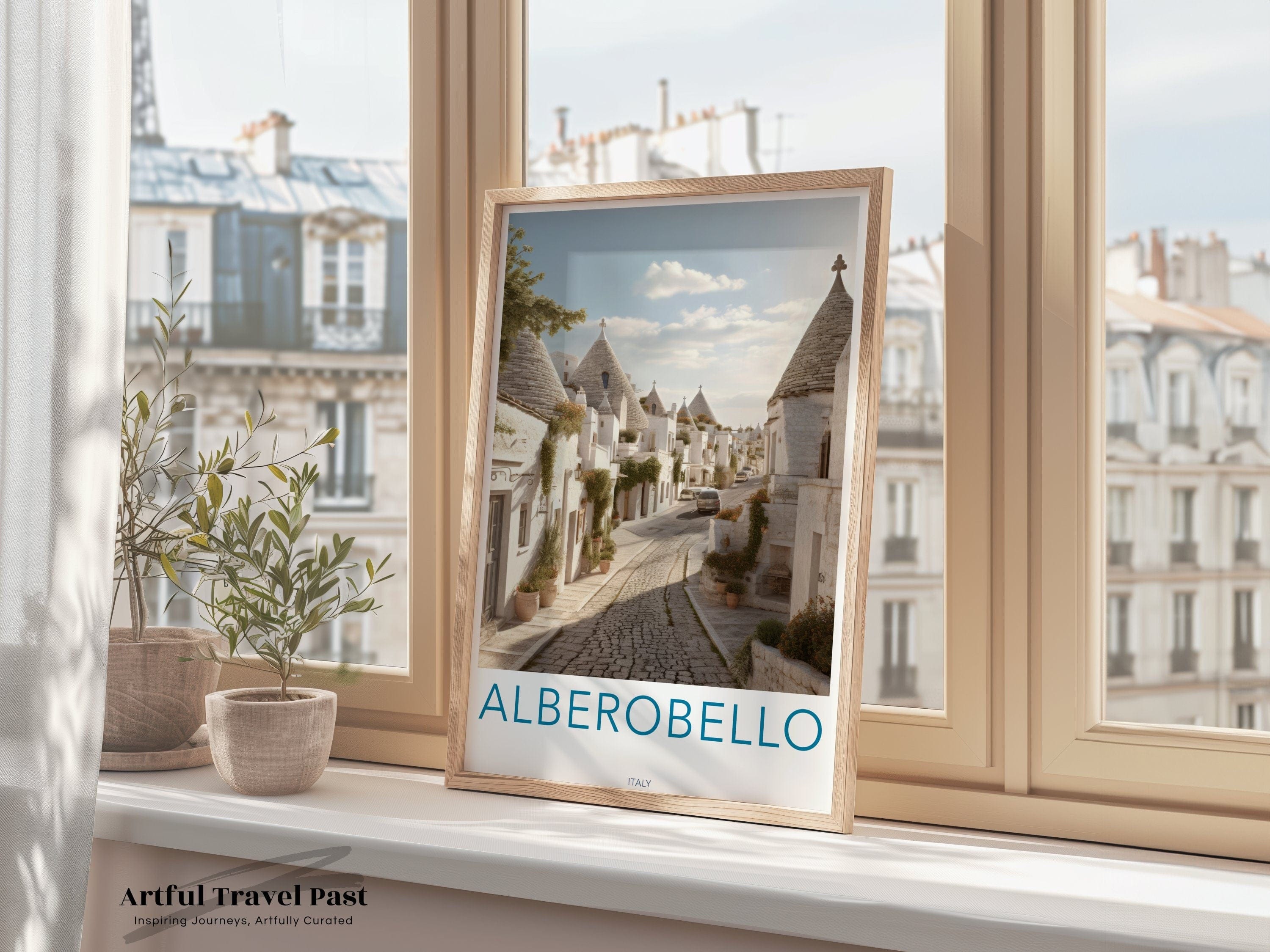 Wall Art Alberobello Poster | Italy Wall Art | Europe Decor