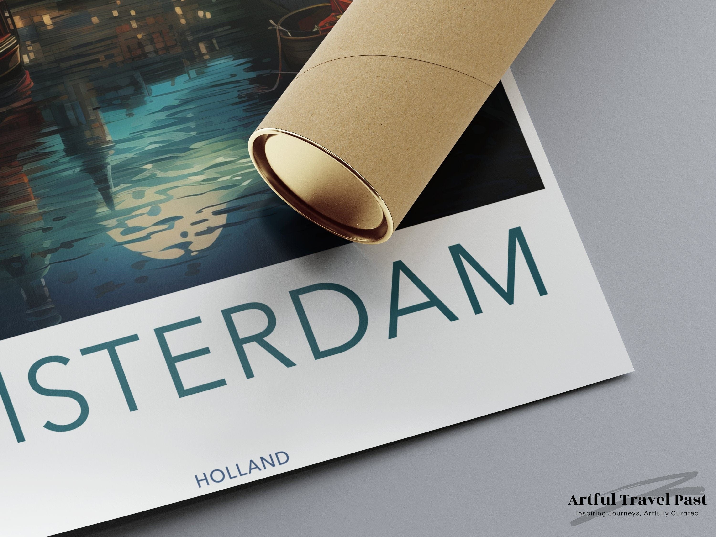 Wall Art Amsterdam Poster | Netherlands Wall Art | Europe Decor