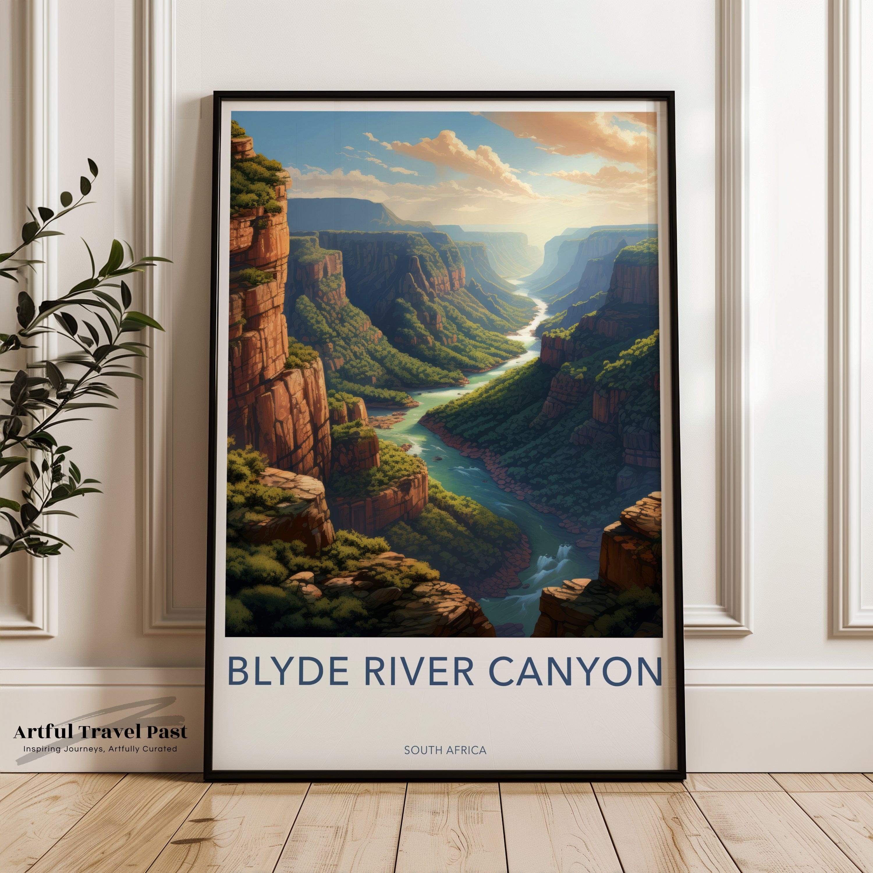 Wall Art Blyde River Canyon Poster | South Africa Wall Art