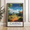 Wall Art Cairns Poster | Tropical Outback Views | Australia Wall Art