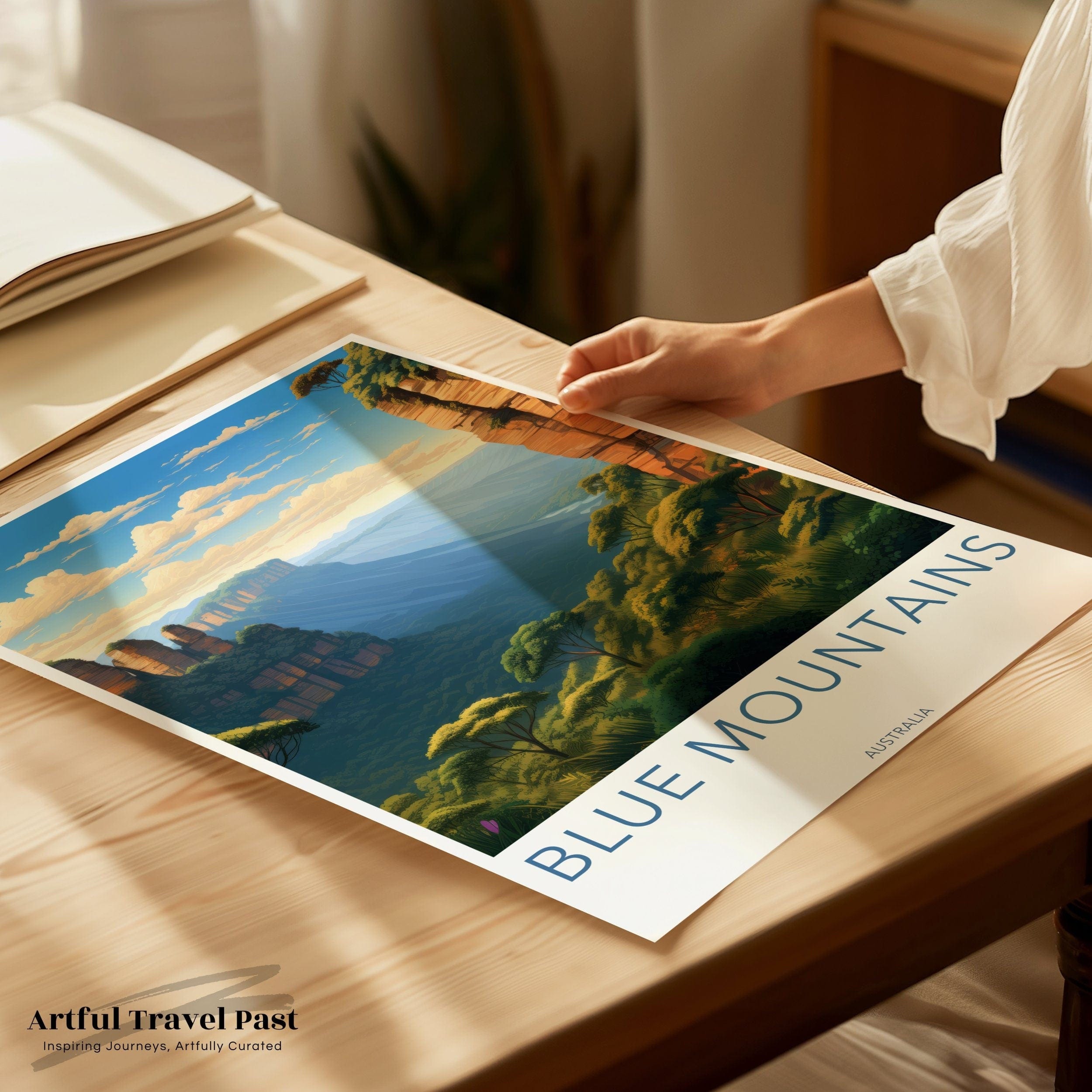 Wall Art Blue Mountains Poster | New South Wales | Australia Wall Art