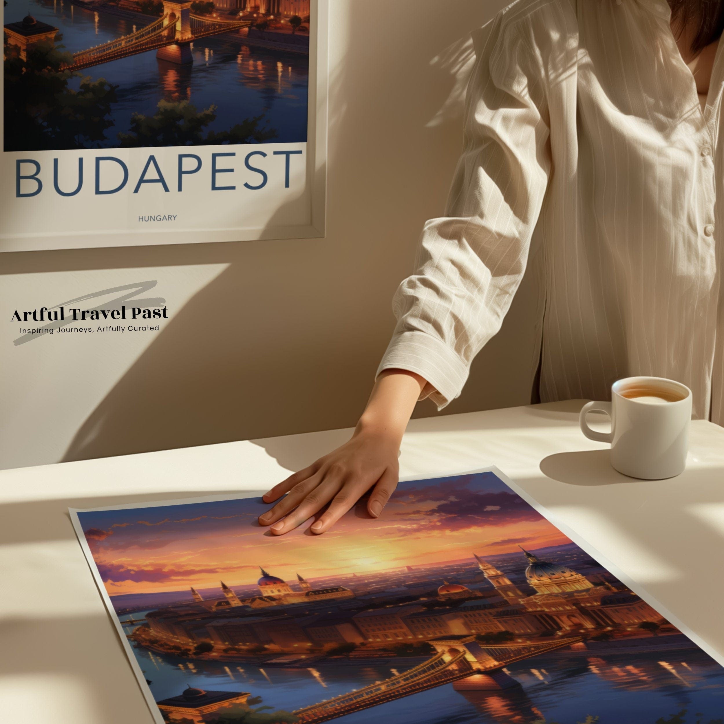 Wall Art Budapest Poster | Hungary Wall Art | Eastern Europe Decor