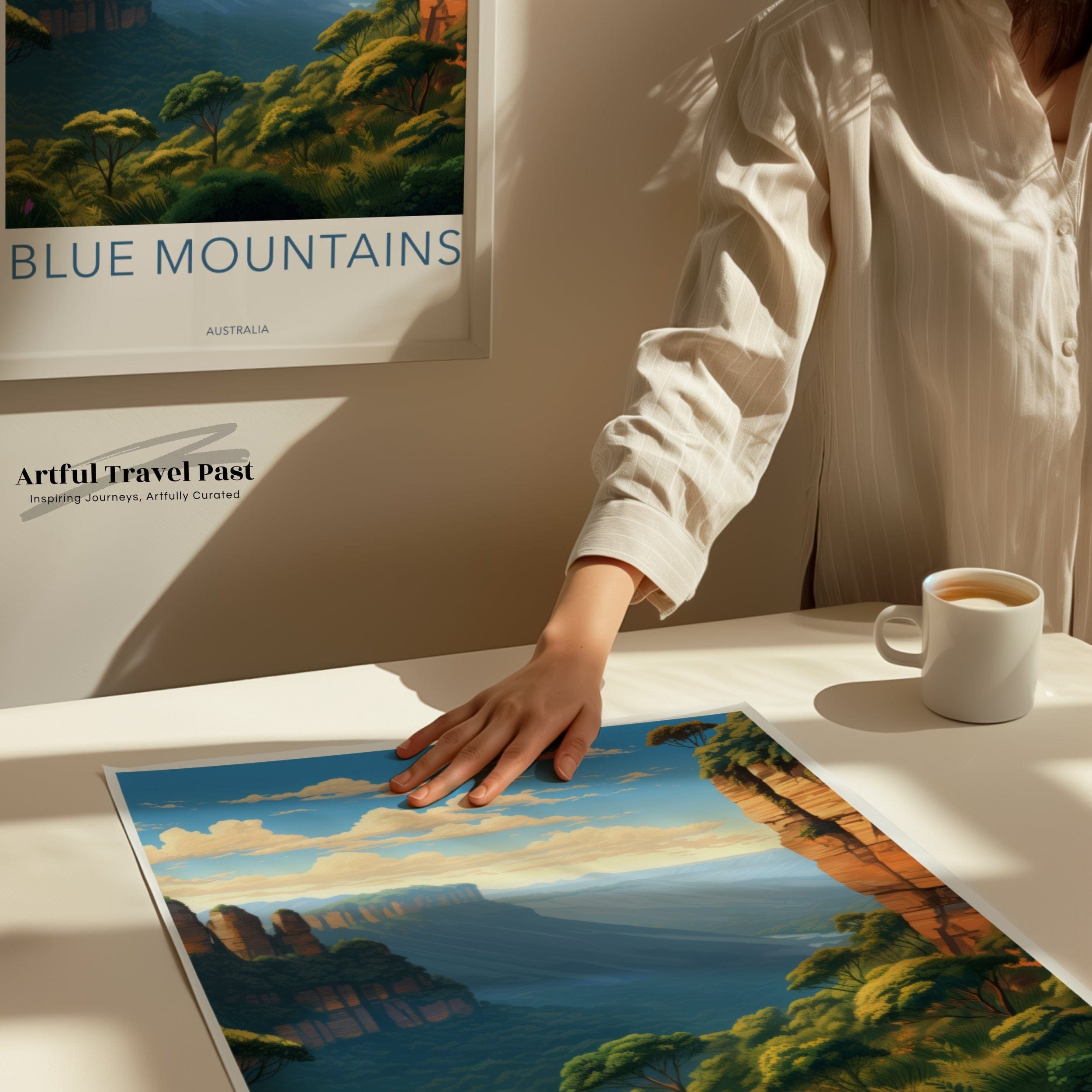 Wall Art Blue Mountains Poster | New South Wales | Australia Wall Art