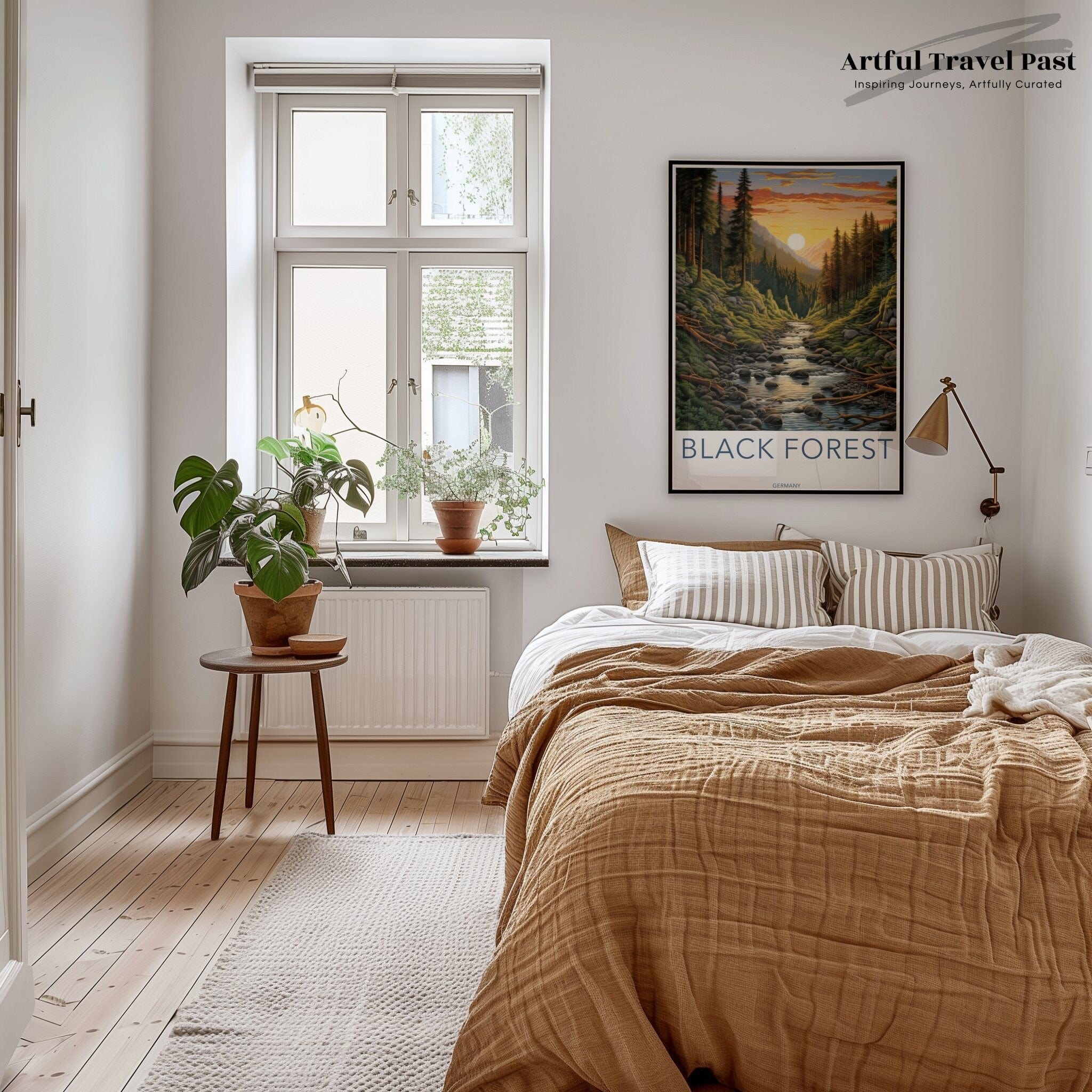 Wall Art Black Forest Poster |  German Woodlands | Germany Wall Art