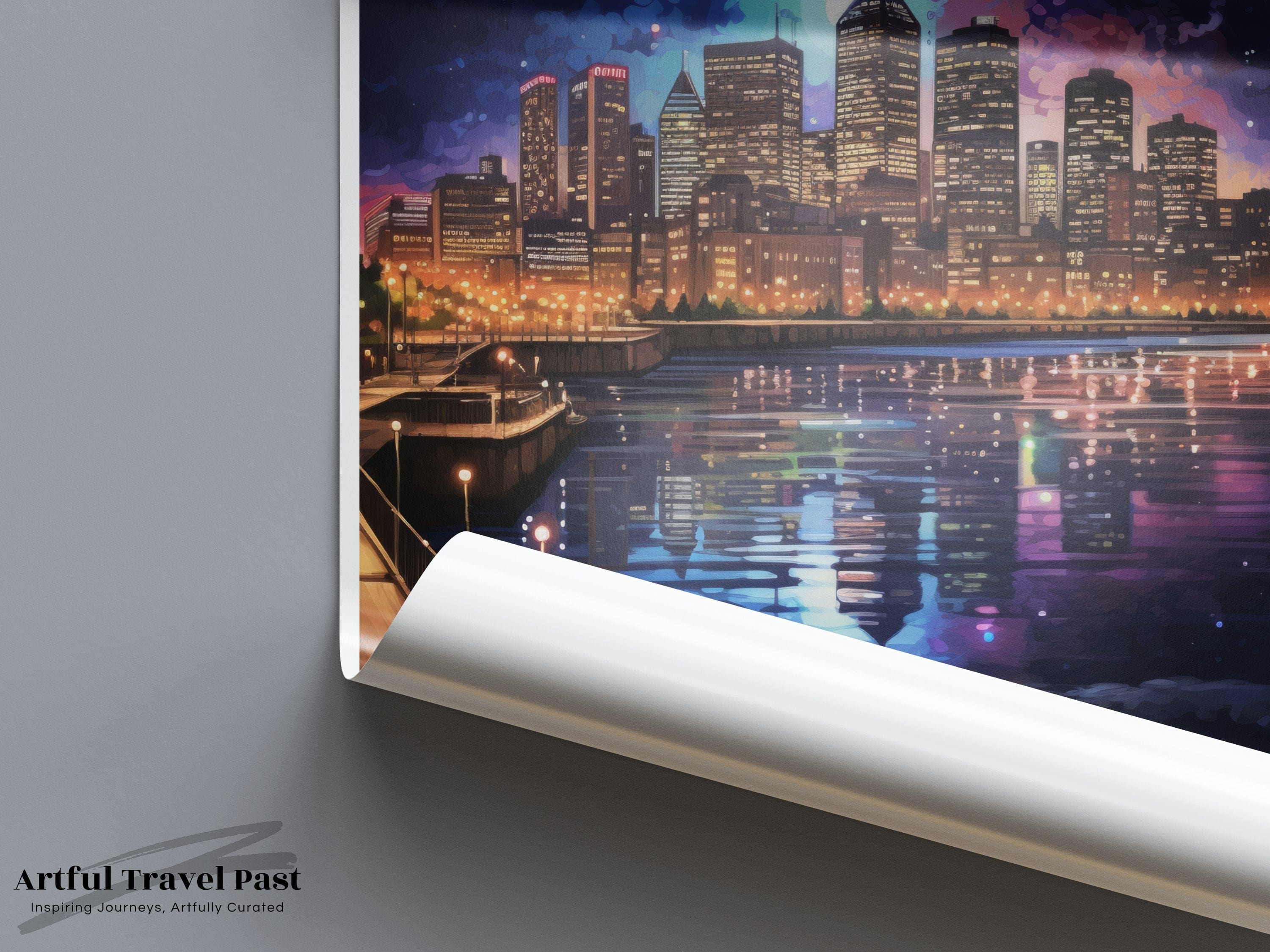 Wall Art Canary Wharf Poster | England Wall Art | UK Decor