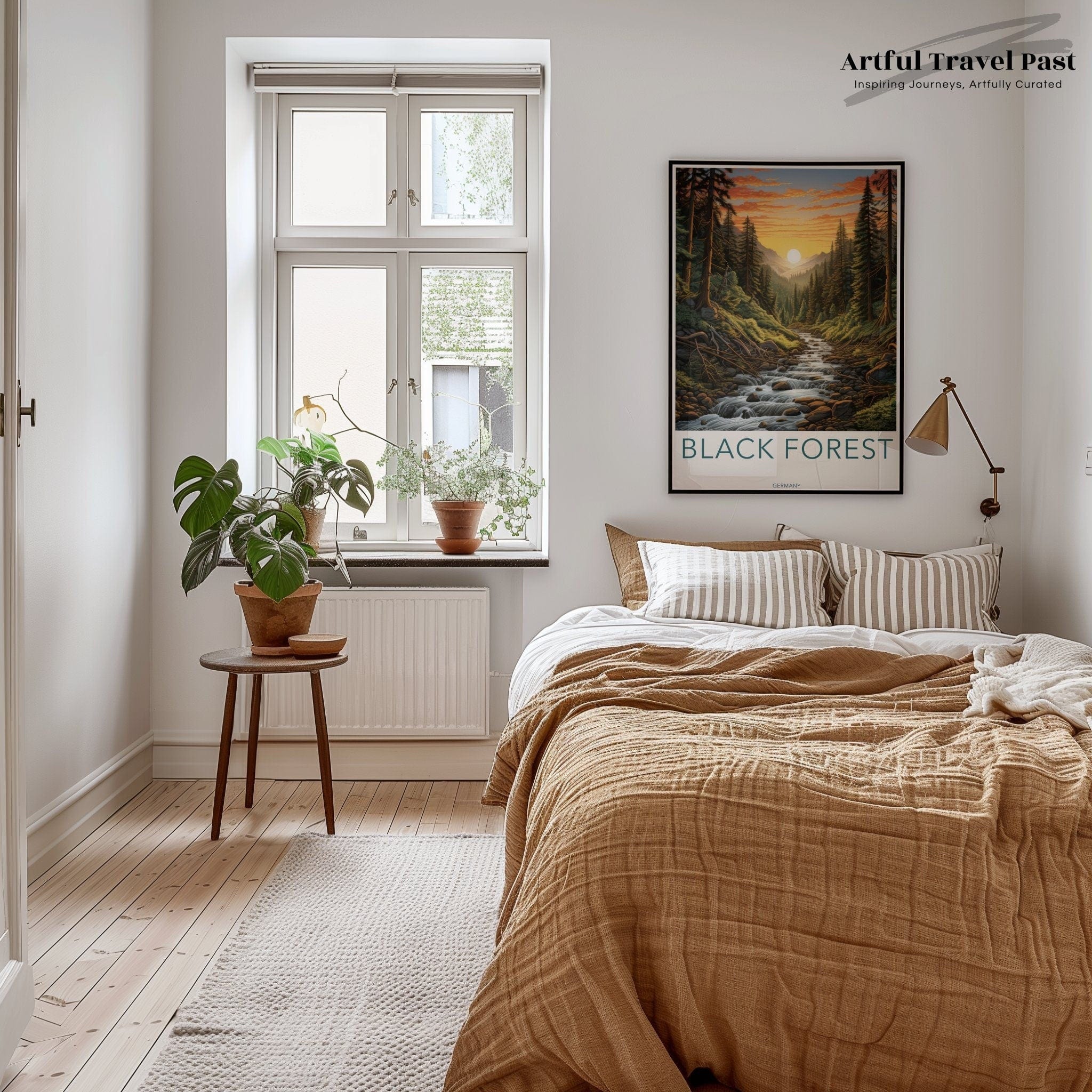 Wall Art Black Forest Poster | European Woodlands | Germany Wall Art