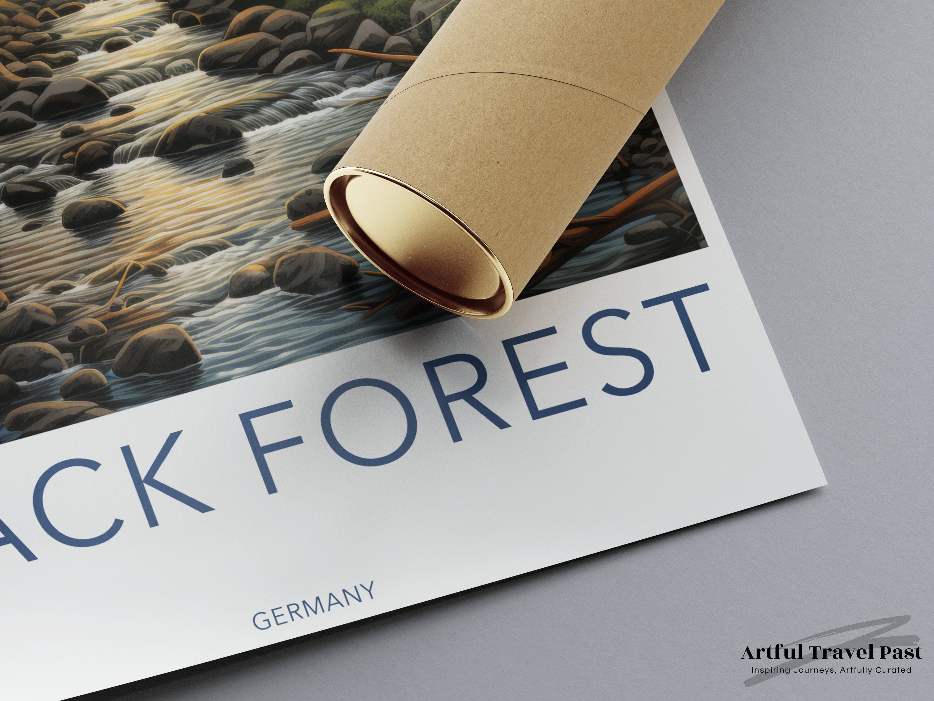 Wall Art Black Forest Poster |  German Woodlands | Germany Wall Art