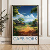 Wall Art Cape York Poster | Wilderness Landscape | Australia Wall Art