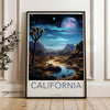 Wall Art California Poster | USA Wall Art | North America Decor