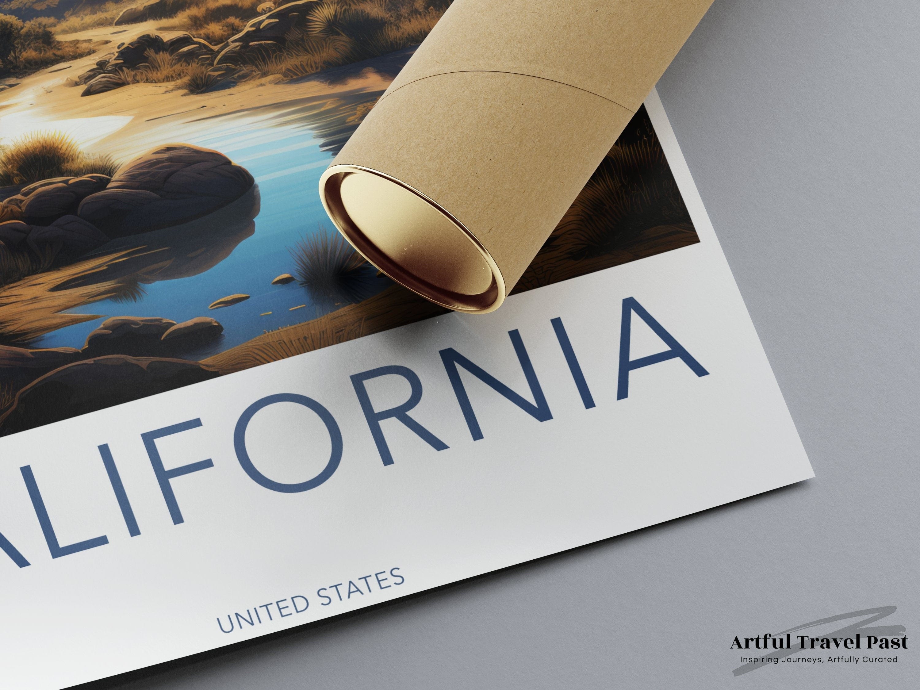 Wall Art California Poster | USA Wall Art | North America Decor