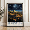 Wall Art Bethlehem Poster | Starry Night | Israel Wall Art