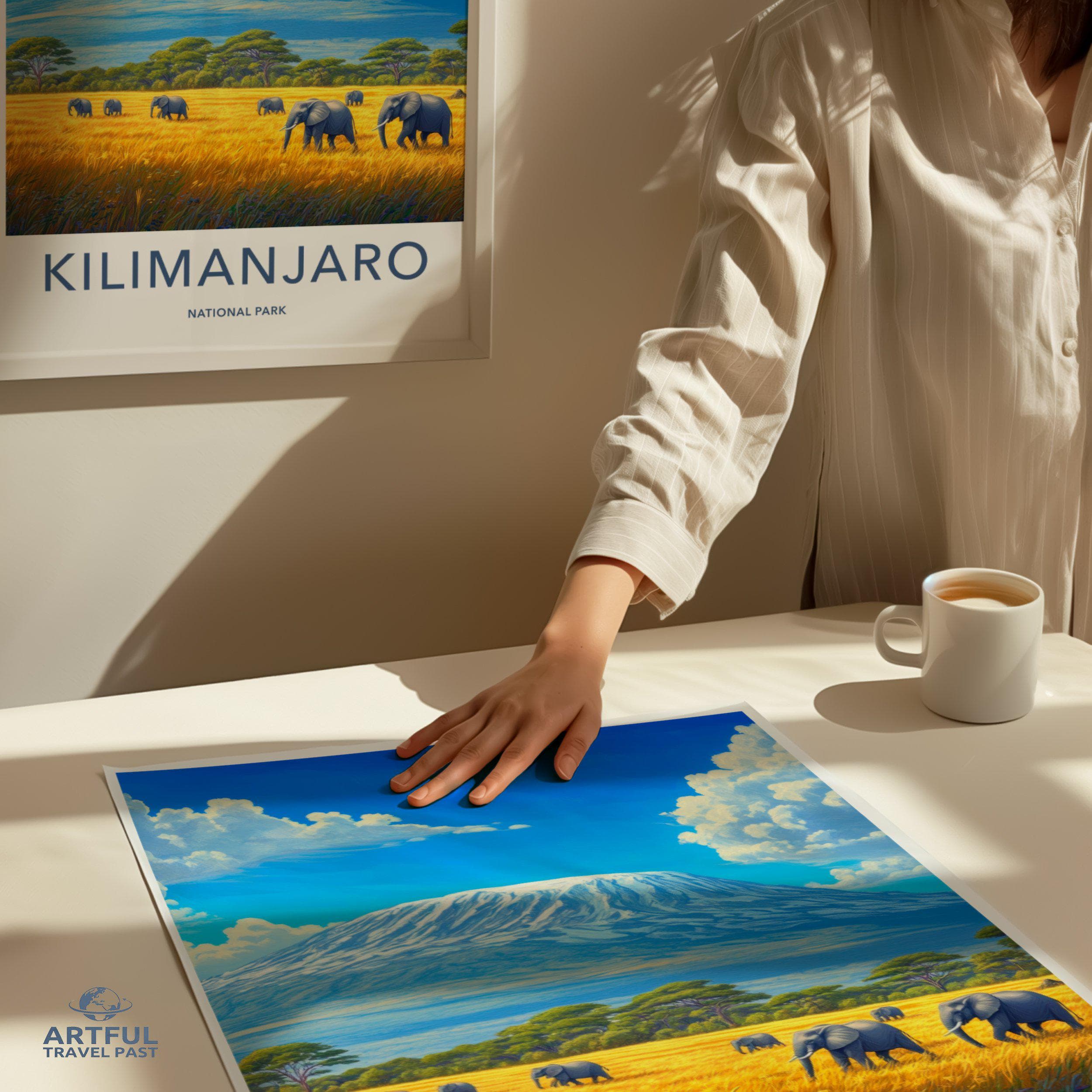 Kilimanjaro National Park Poster | Tanzania Wall Art