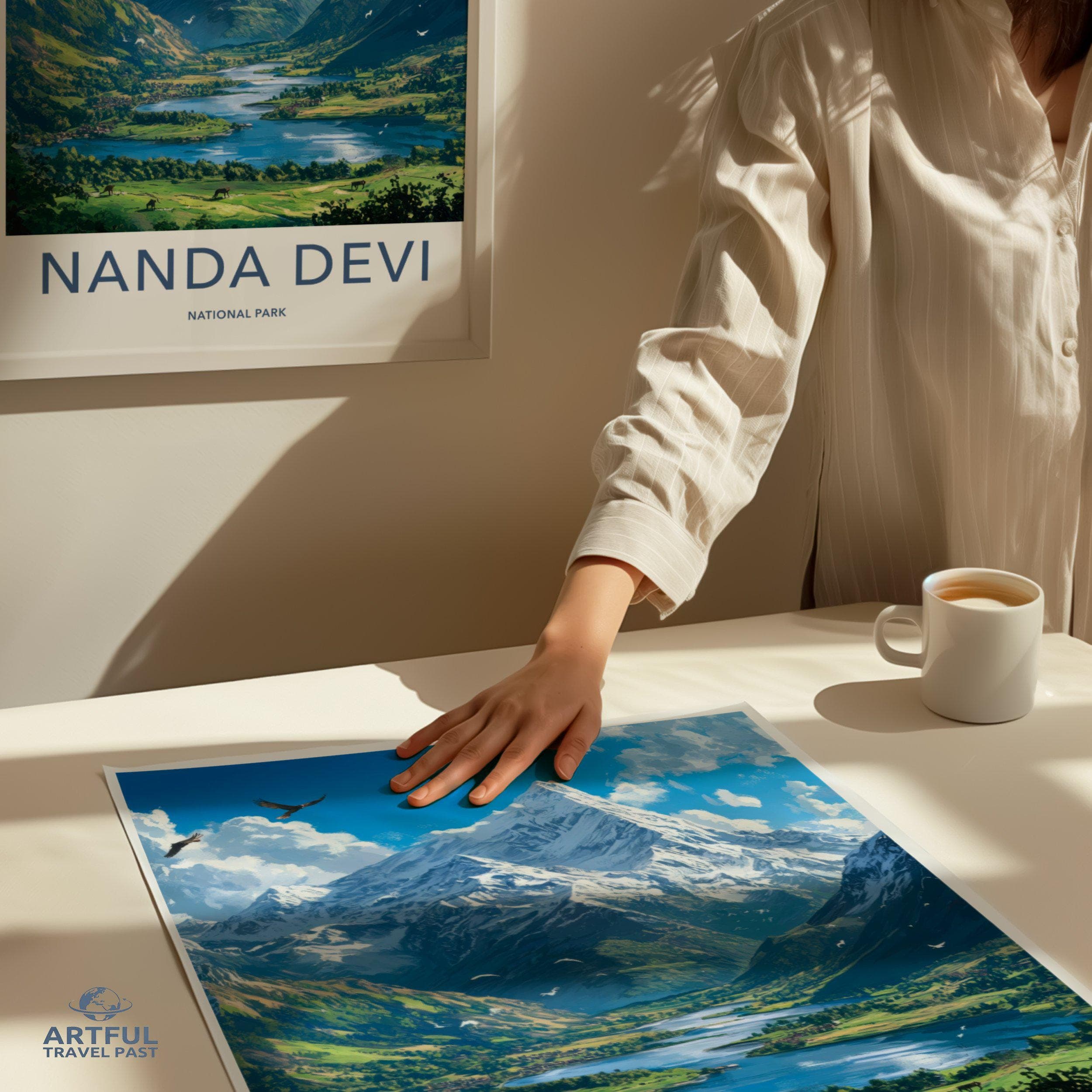 Nanda Devi National Park Poster | India Wall Art