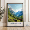 Tatranský National Park Poster | Slovakia Wall Art