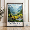 Tatrzański National Park Poster | Poland Wall Art