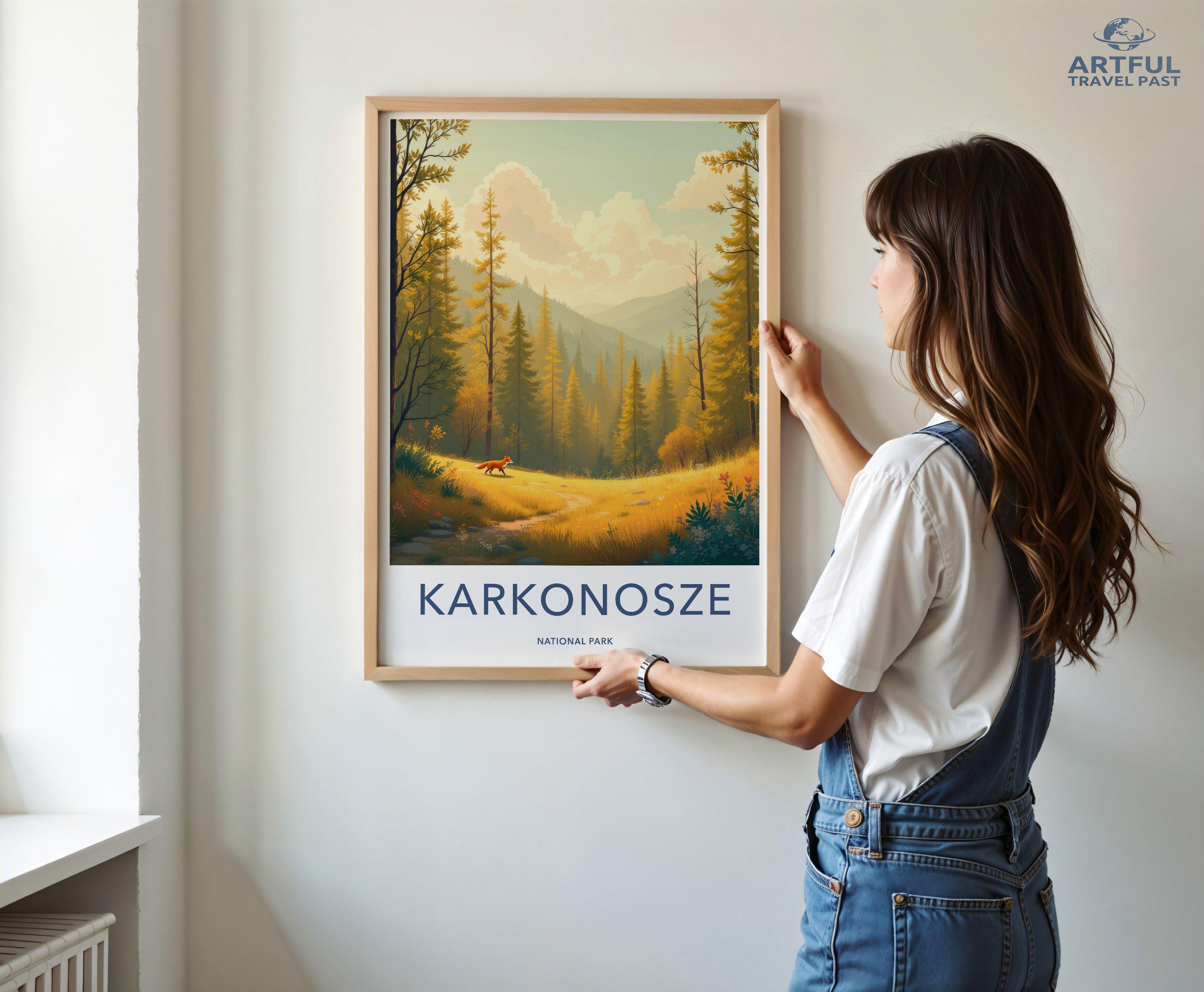 Karkonosze National Park Poster | Poland Wall Art