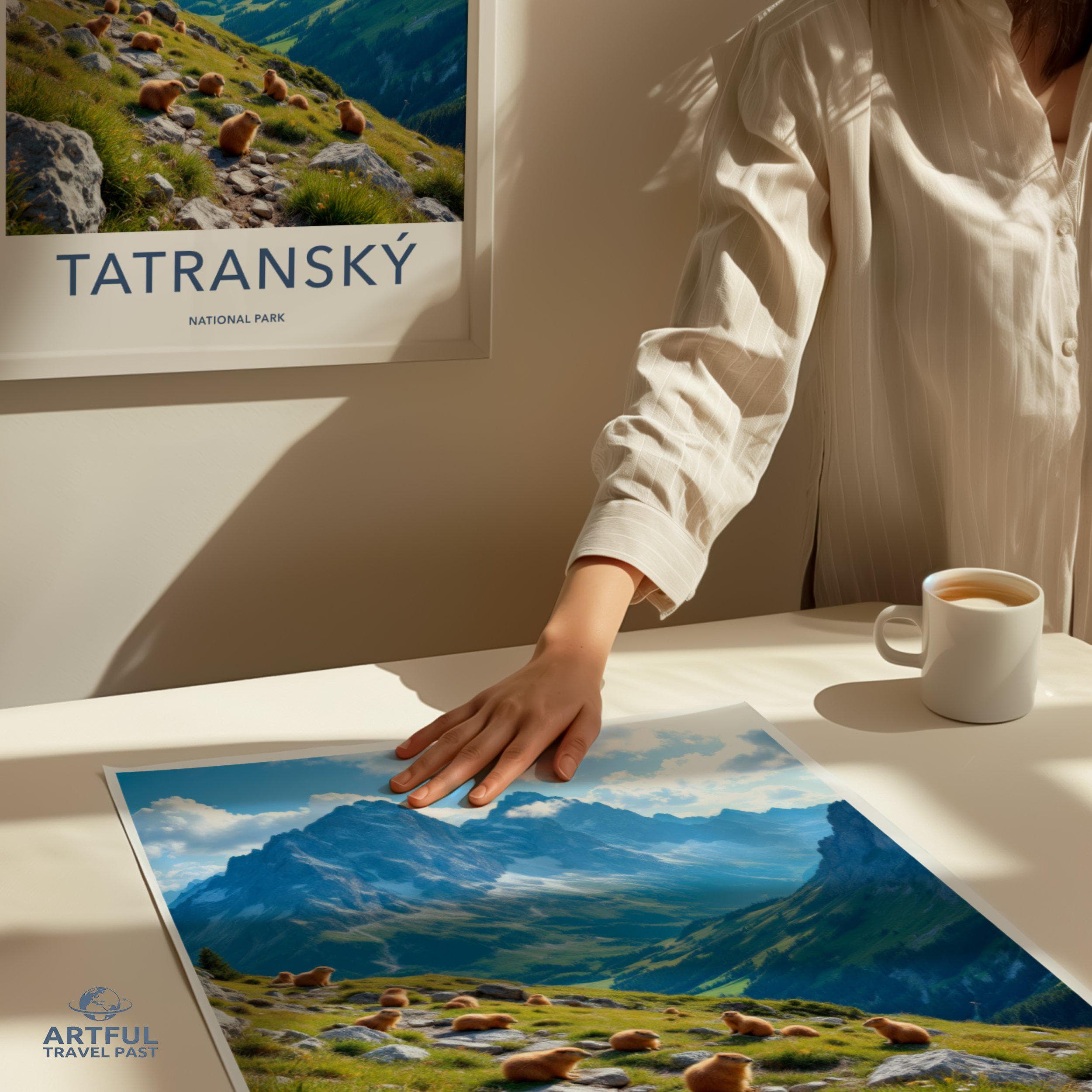 Tatra National Park Poster | Slovakia Wall Art